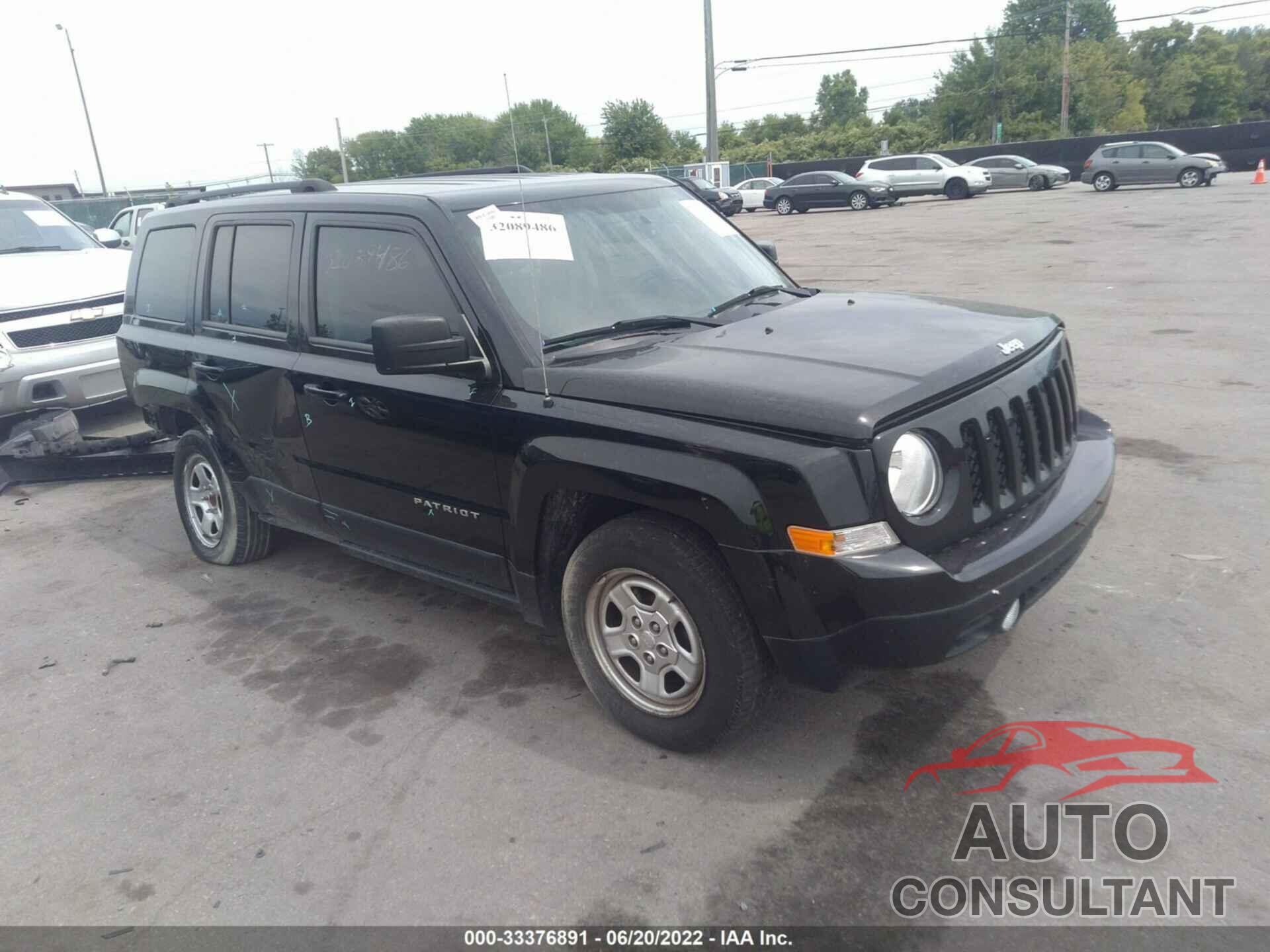 JEEP PATRIOT 2016 - 1C4NJPBB9GD676833