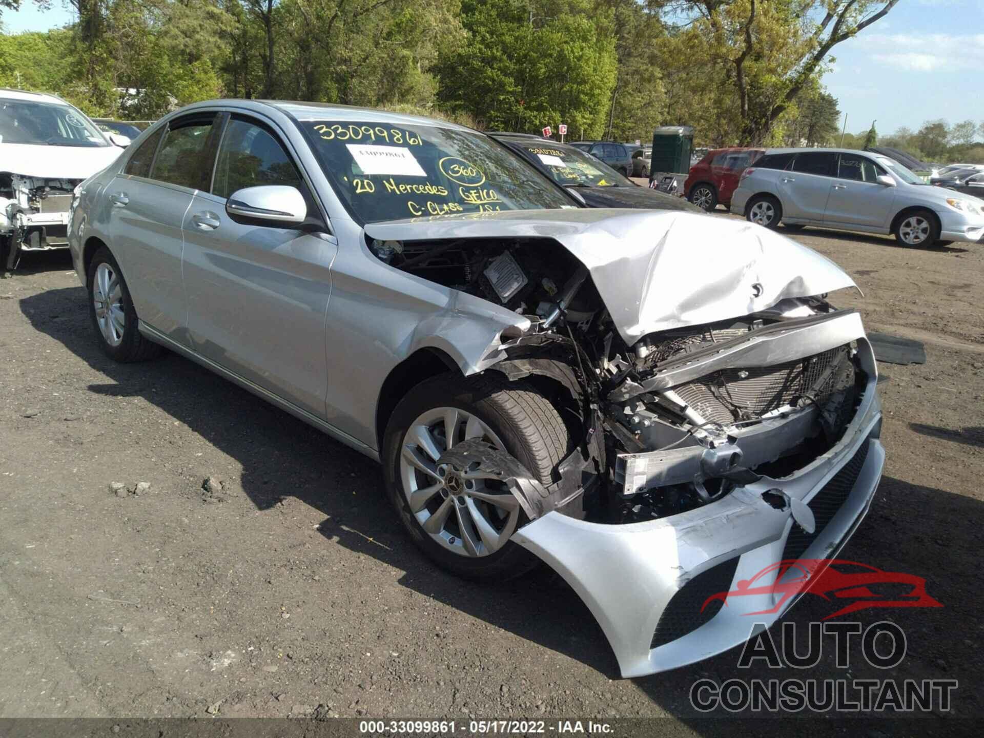 MERCEDES-BENZ C-CLASS 2020 - W1KWF8EB5LR593863