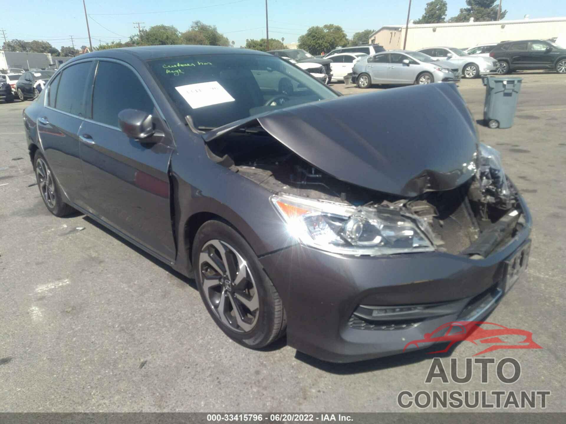 HONDA ACCORD SEDAN 2017 - 1HGCR2F78HA068685