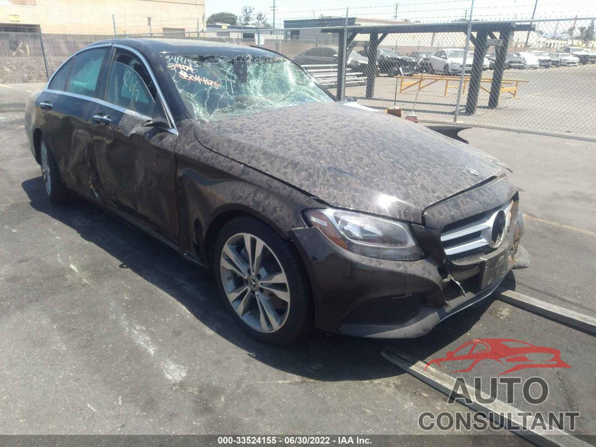 MERCEDES-BENZ C-CLASS 2018 - 55SWF4JB4JU255140