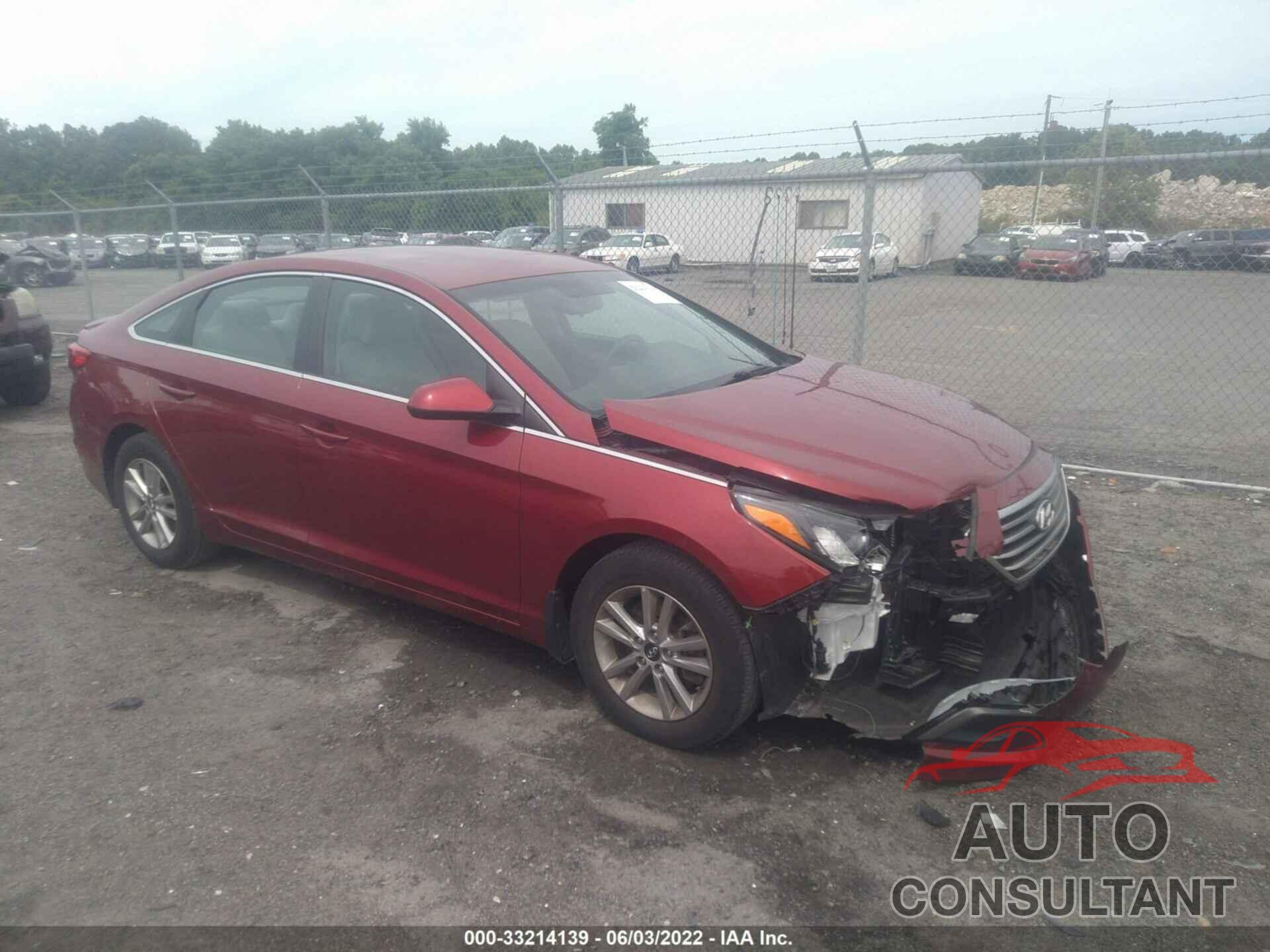HYUNDAI SONATA 2016 - 5NPE24AF9GH307688