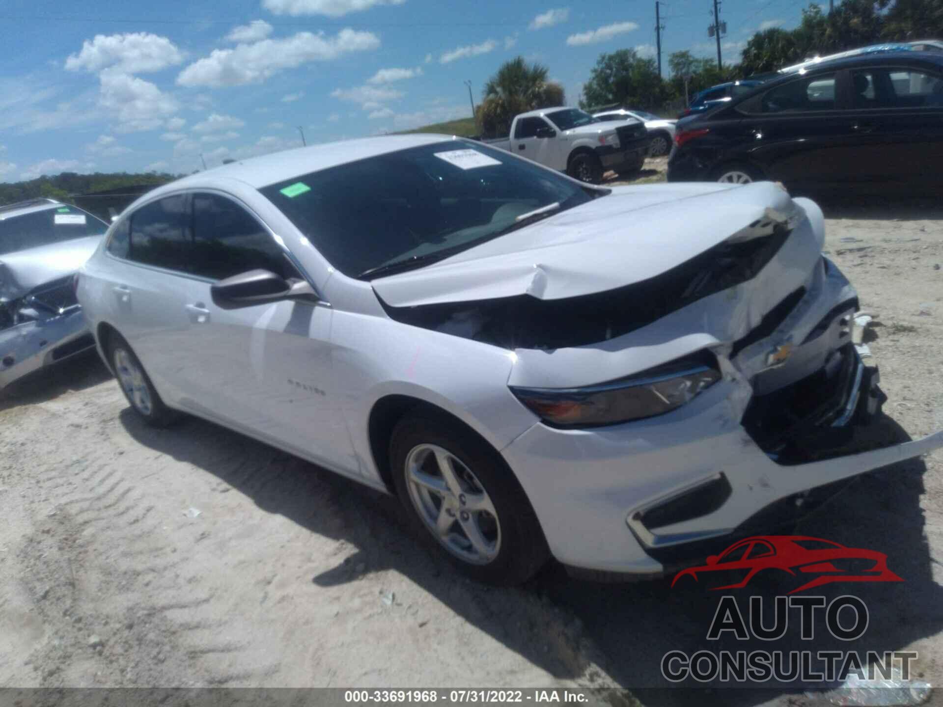CHEVROLET MALIBU 2018 - 1G1ZB5ST7JF144464