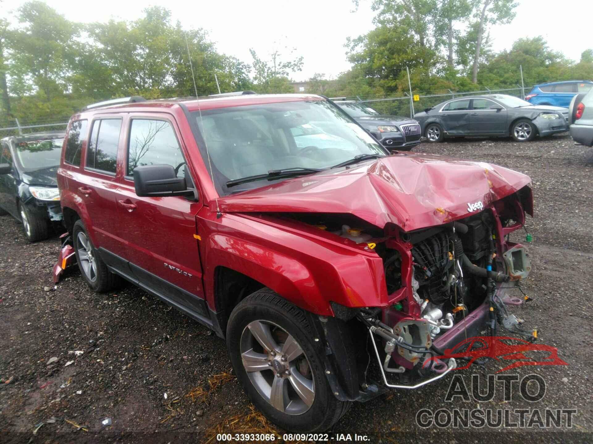 JEEP PATRIOT 2016 - 1C4NJRFB9GD725499