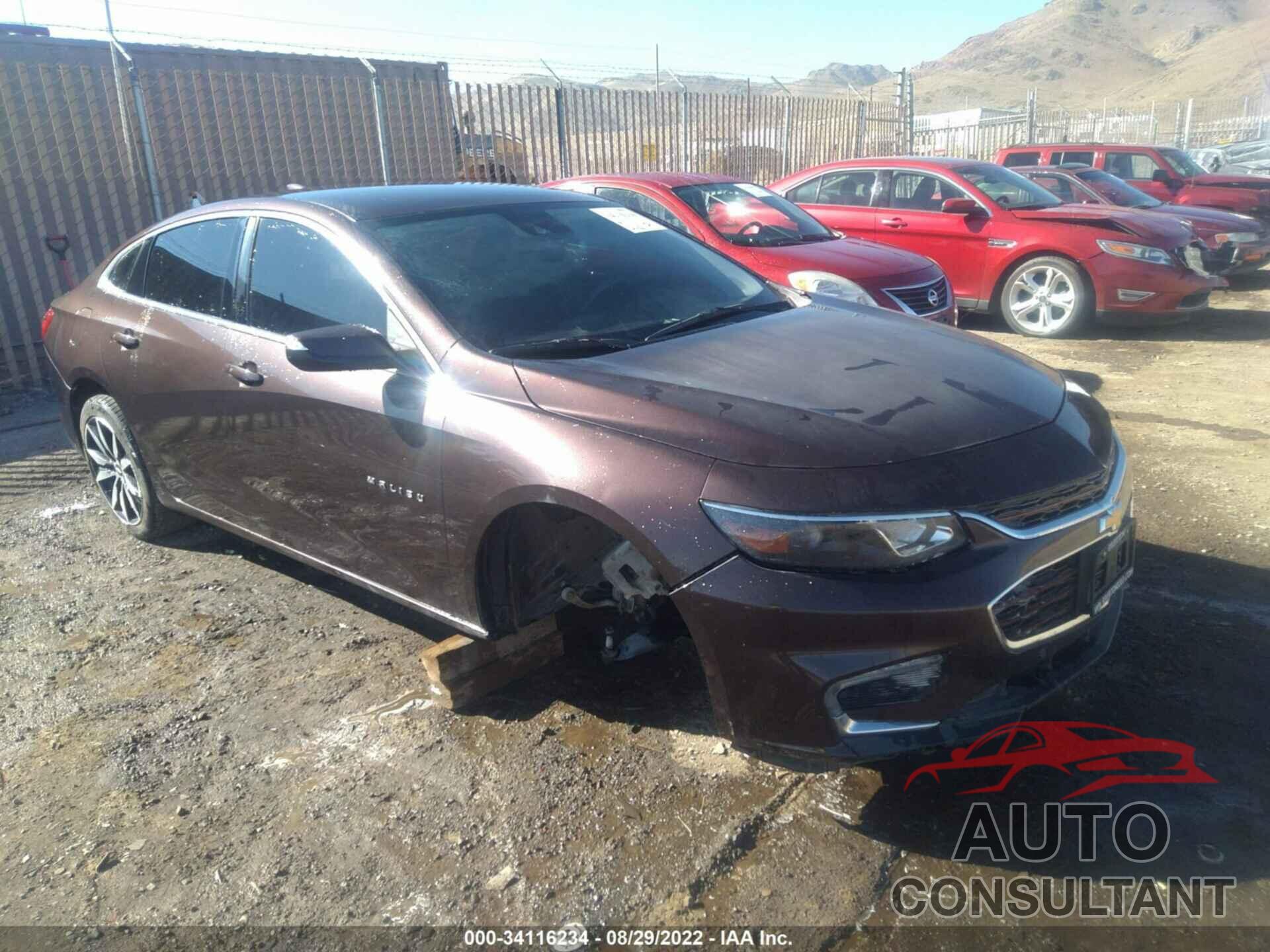 CHEVROLET MALIBU 2016 - 1G1ZF5SX6GF247973