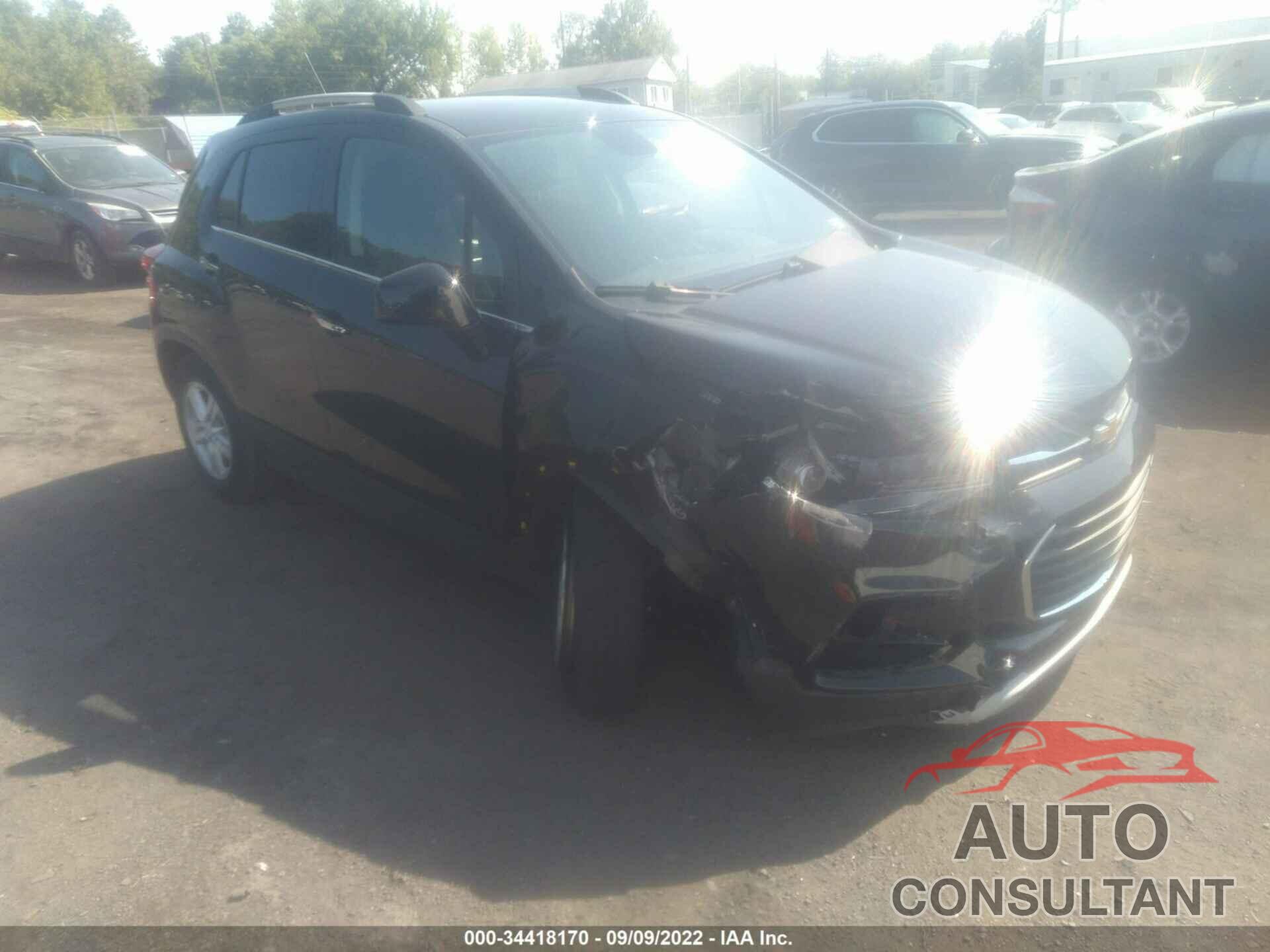 CHEVROLET TRAX 2019 - KL7CJLSB3KB952506