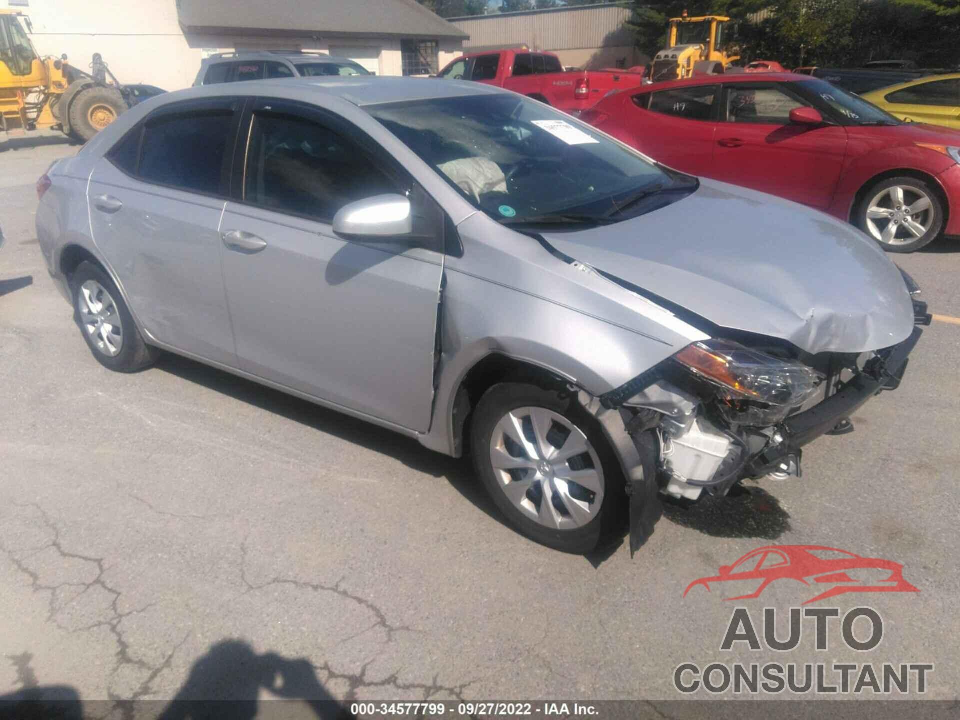TOYOTA COROLLA 2018 - 2T1BURHE7JC068837