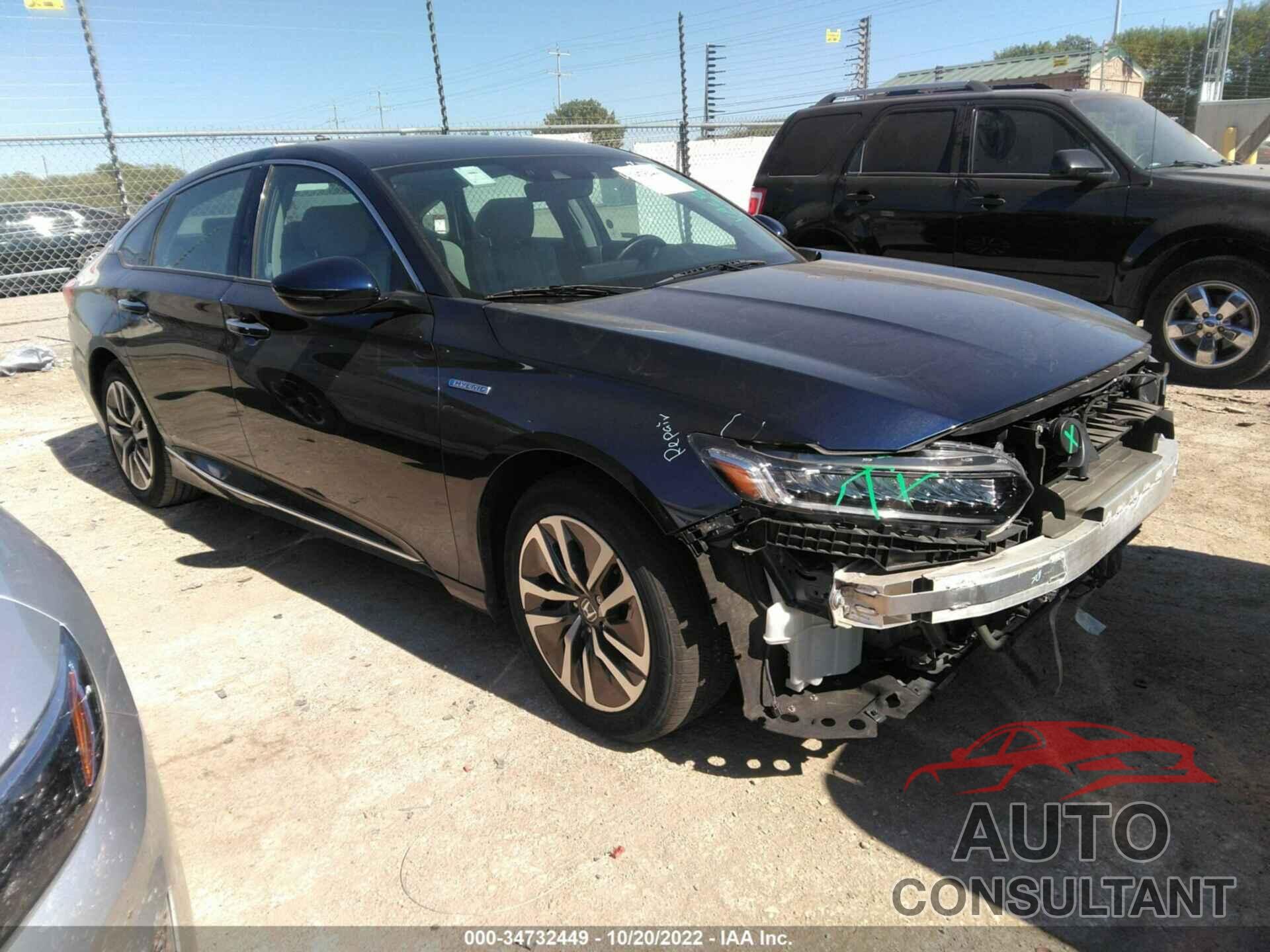 HONDA ACCORD HYBRID 2019 - 1HGCV3F92KA010792