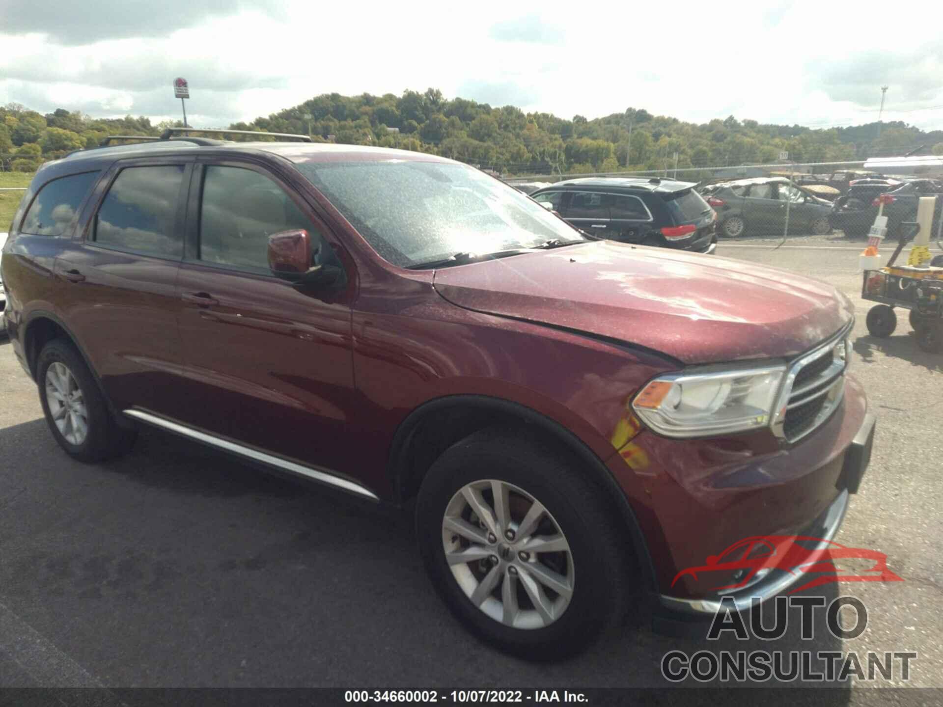 DODGE DURANGO 2020 - 1C4RDJAG0LC192343