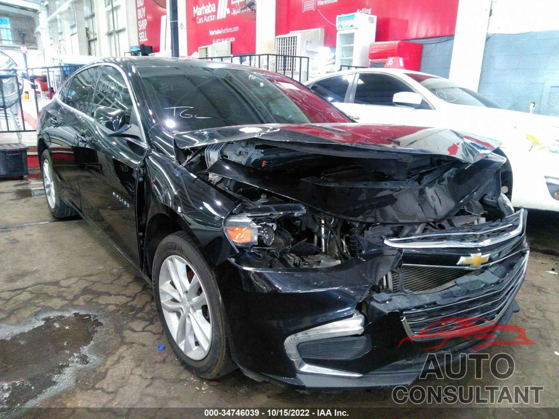 CHEVROLET MALIBU 2016 - 001ZE5ST7GF189159