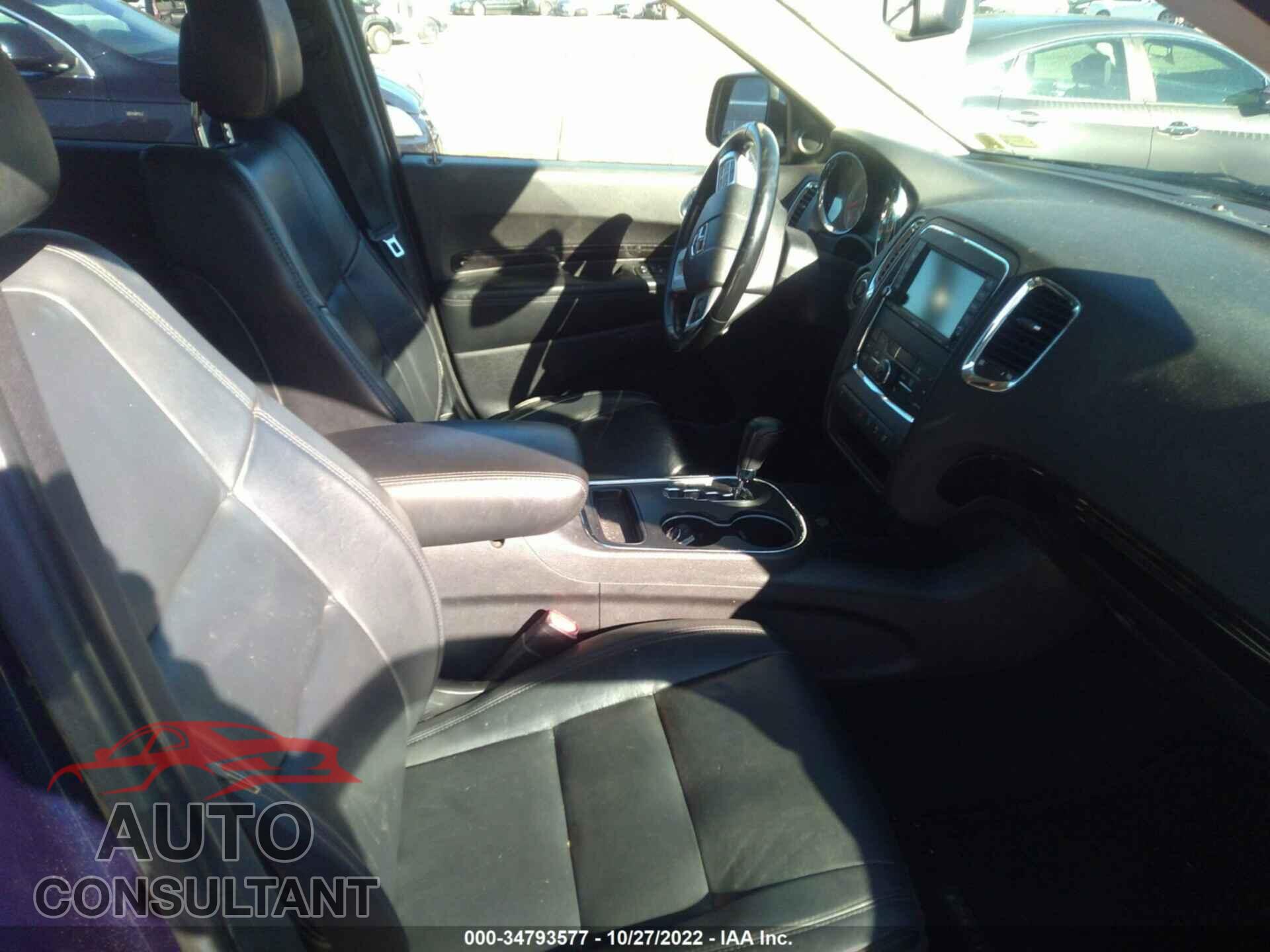 DODGE DURANGO 2013 - 1C4RDJDG9DC597274
