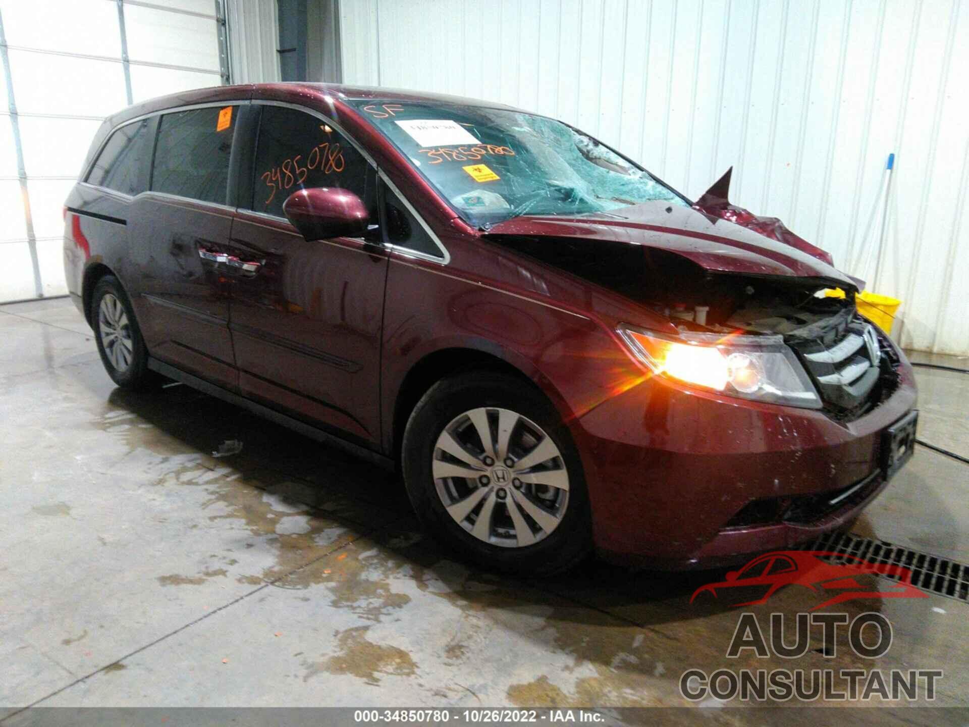 HONDA ODYSSEY 2016 - 5FNRL5H62GB056649