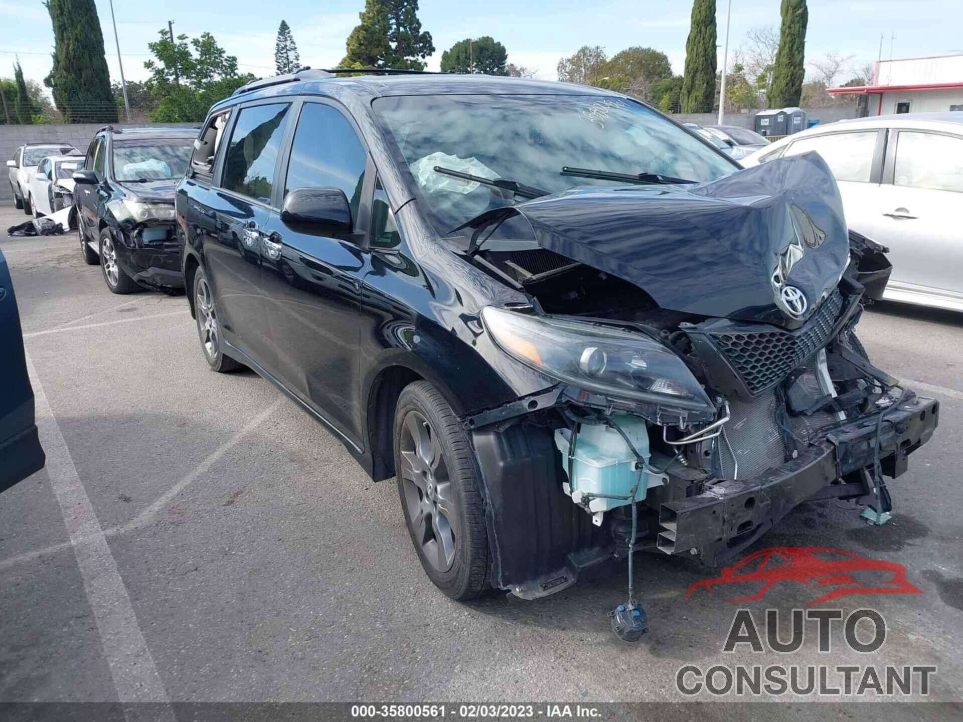 TOYOTA SIENNA 2016 - 5TDXK3DCXGS710285