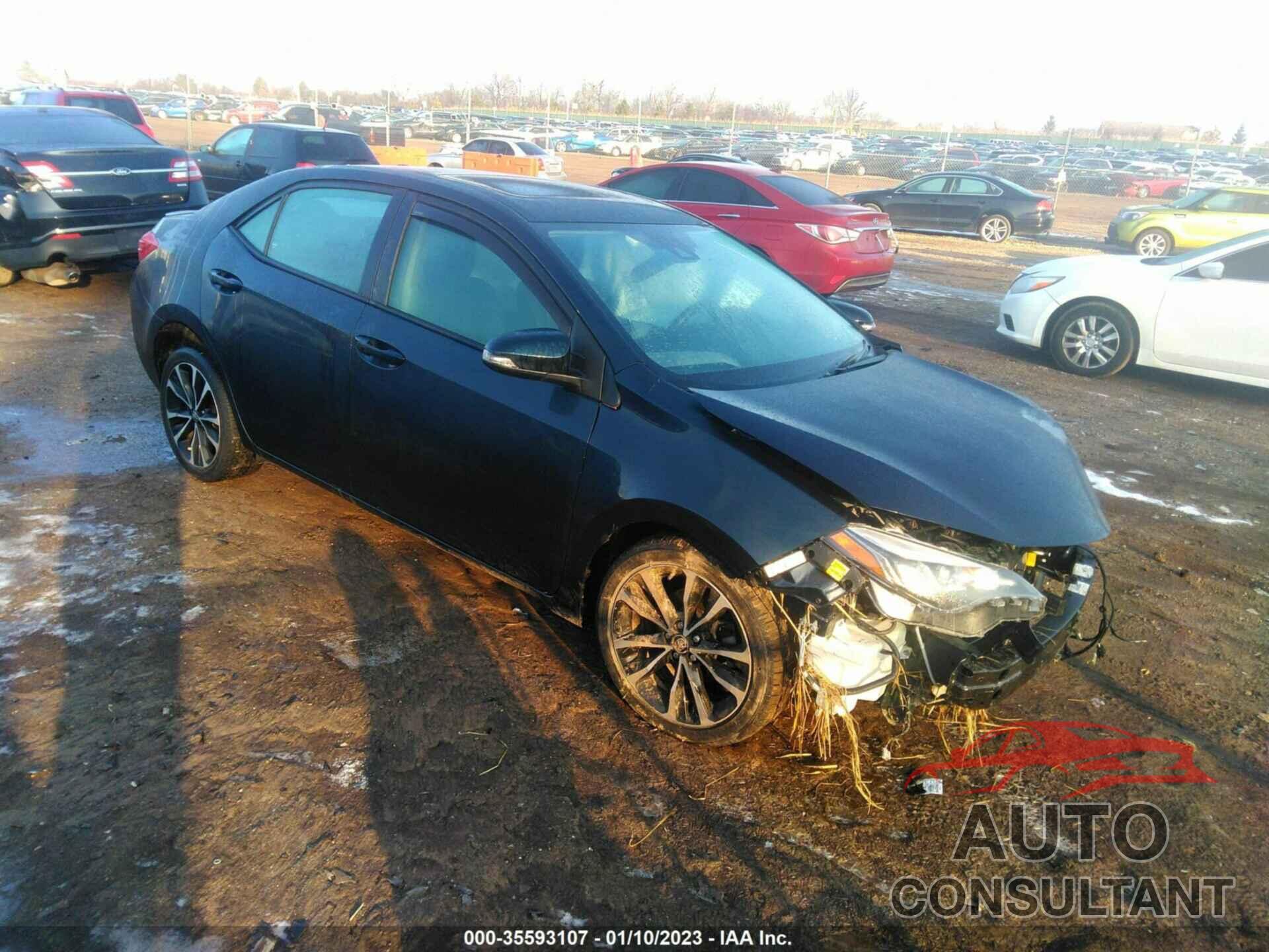 TOYOTA COROLLA 2019 - 2T1BURHE8KC125211