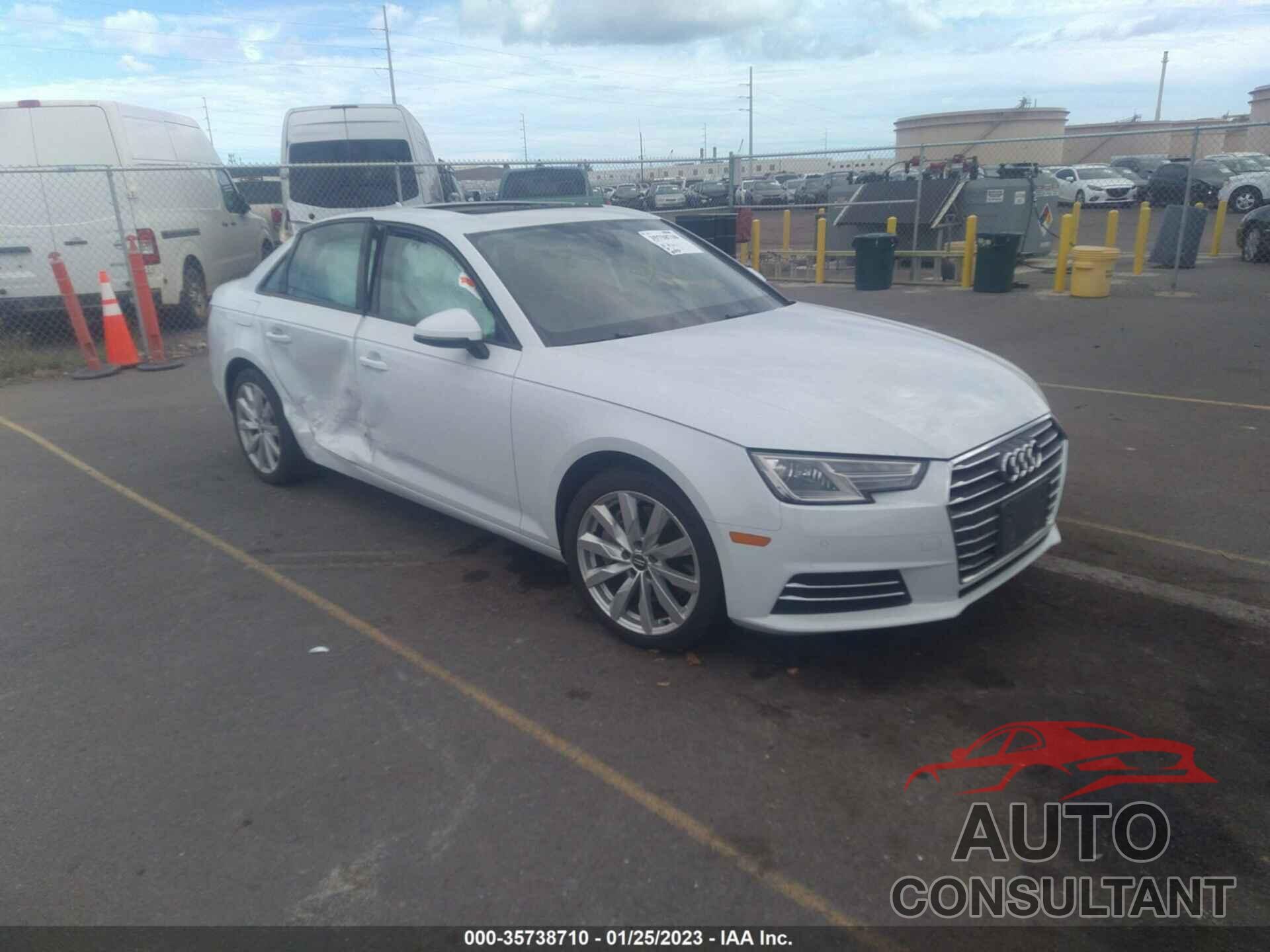 AUDI A4 2017 - WAUGNAF48HN010092