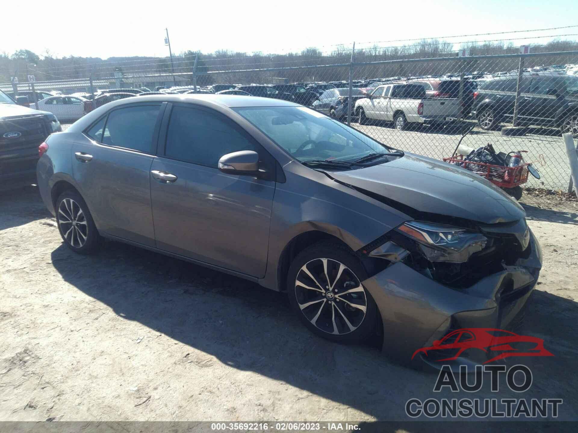 TOYOTA COROLLA 2019 - 5YFBURHE7KP886134