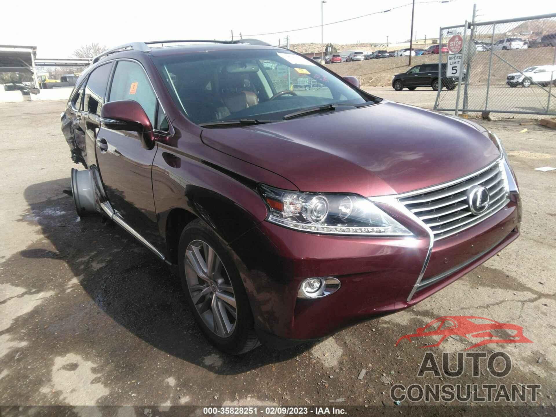 LEXUS RX 350 2015 - 2T2BK1BA2FC258061