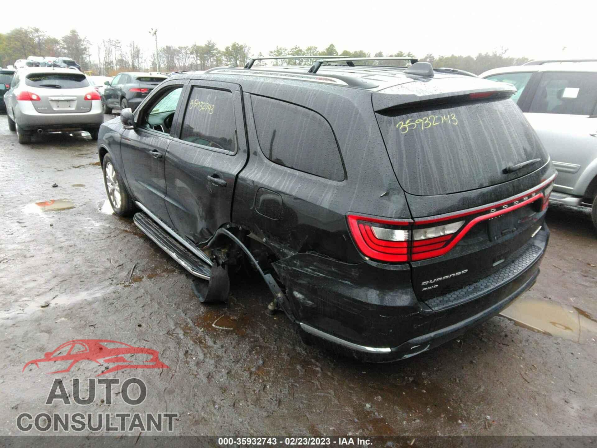DODGE DURANGO 2016 - 1C4RDJDG7GC362876