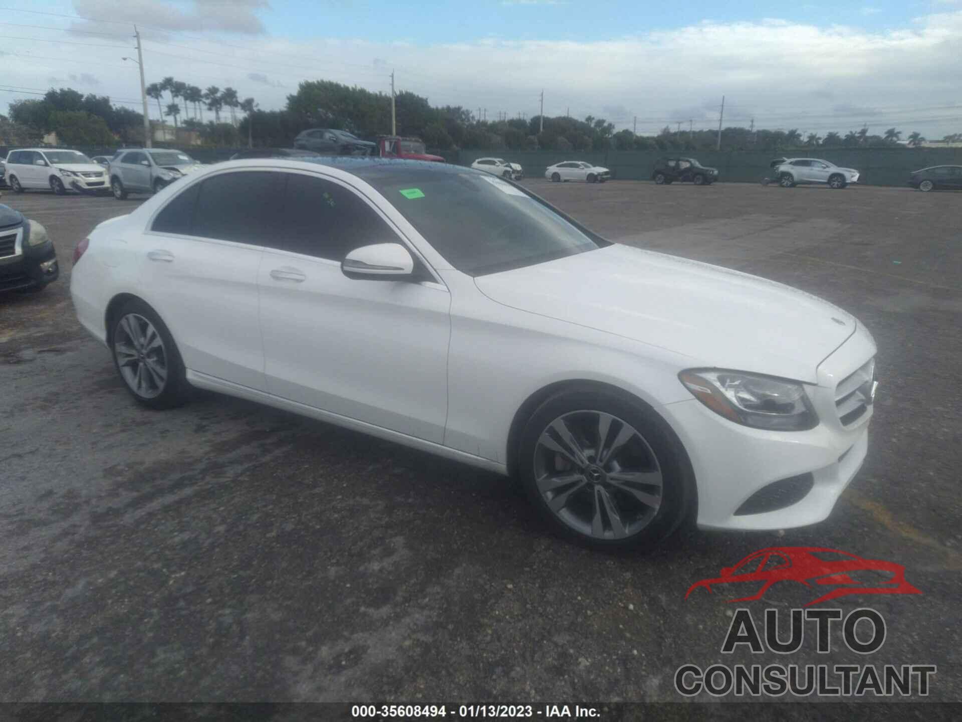 MERCEDES-BENZ C-CLASS 2018 - WDDWF4JB2JR379246