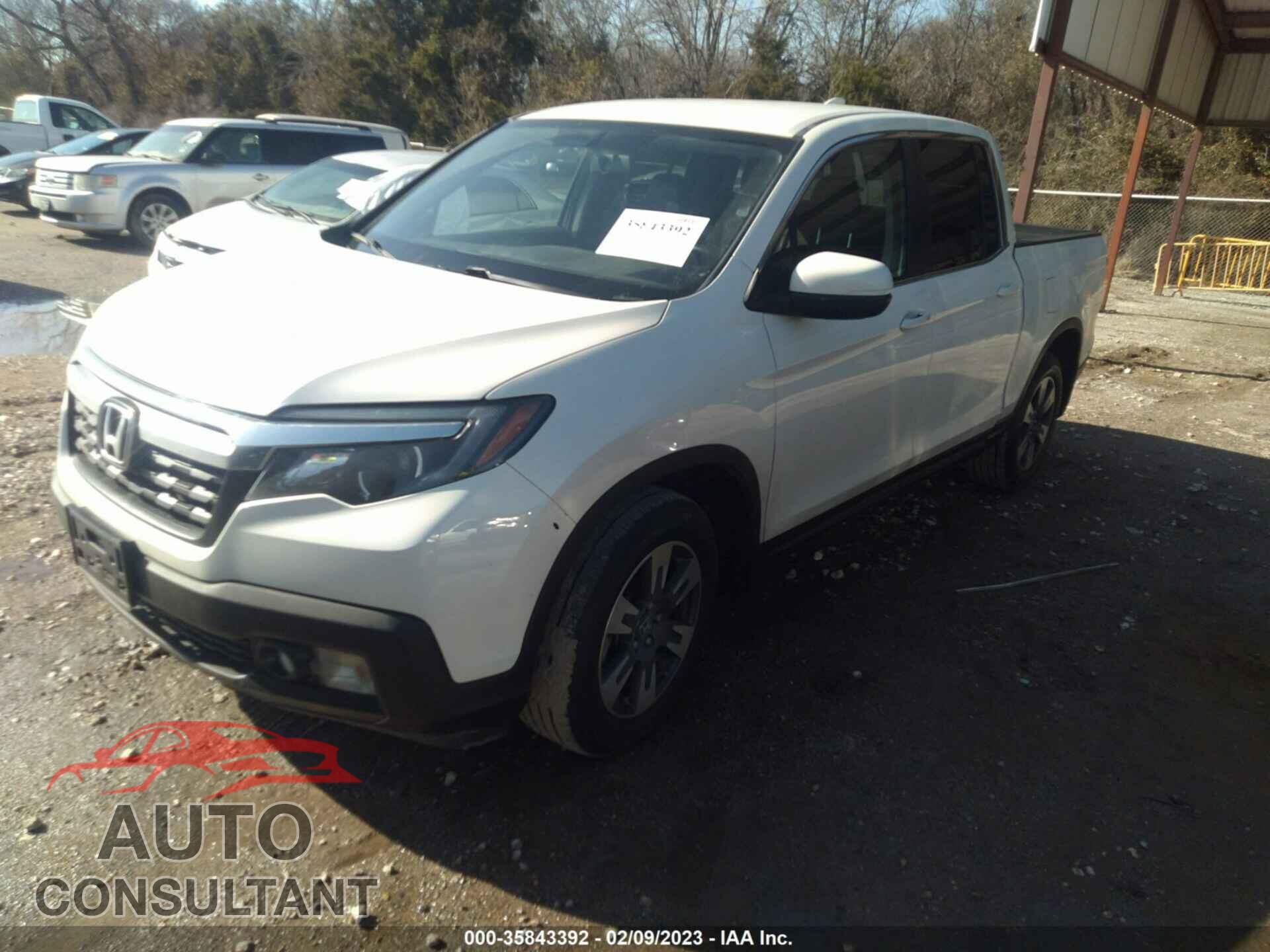 HONDA RIDGELINE 2017 - 5FPYK2F67HB004457