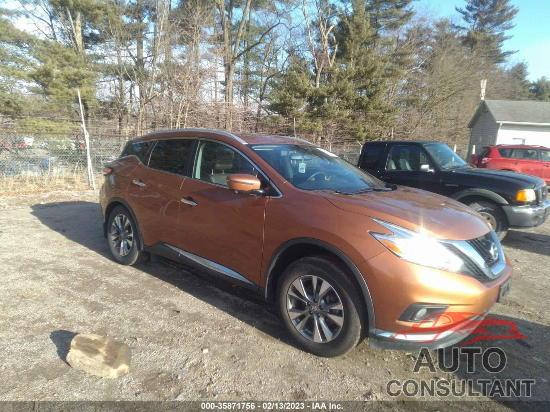 NISSAN MURANO 2016 - 5N1AZ2MH9GN127800