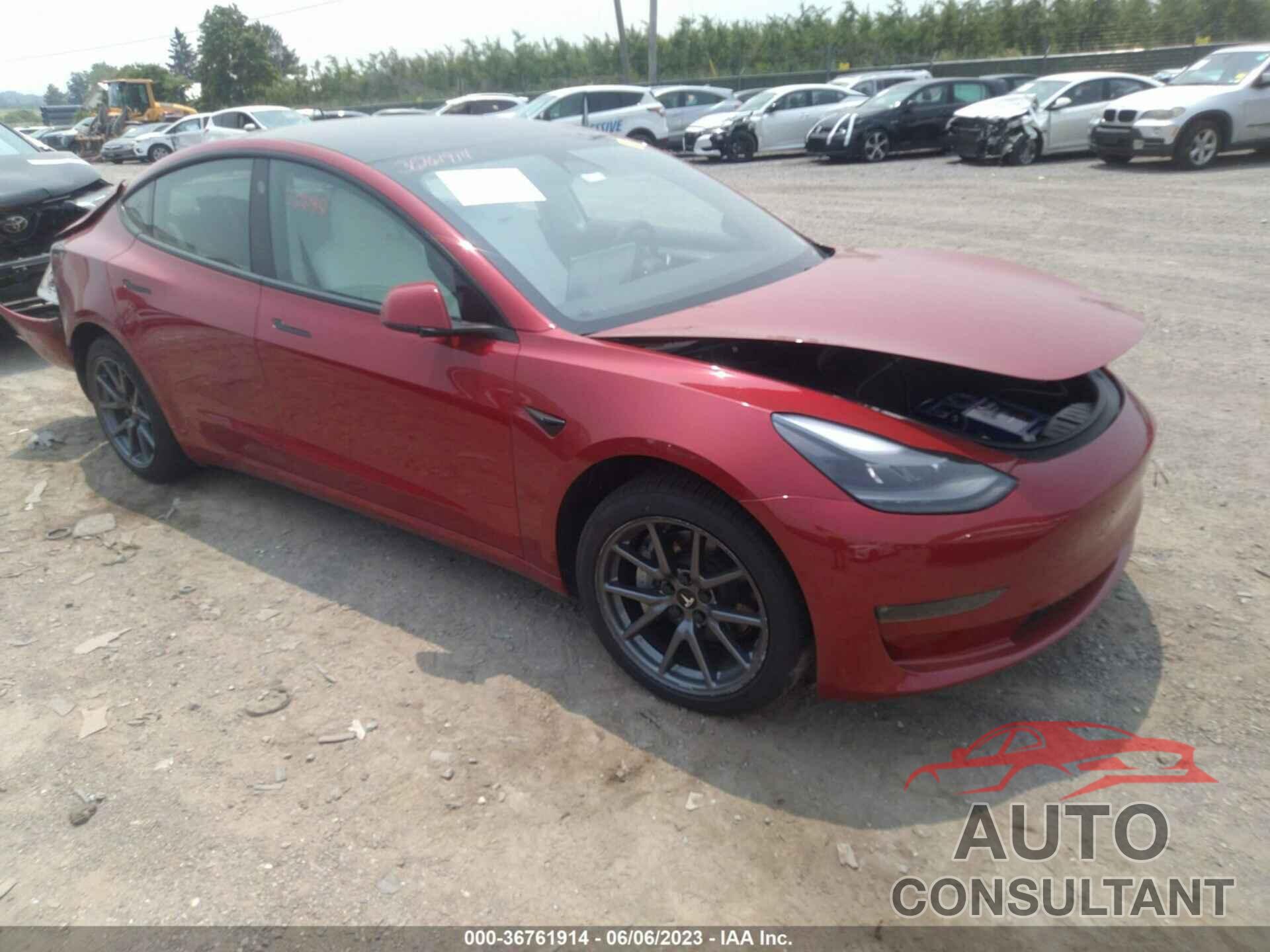 TESLA MODEL 3 2022 - 5YJ3E1EB2NF180931