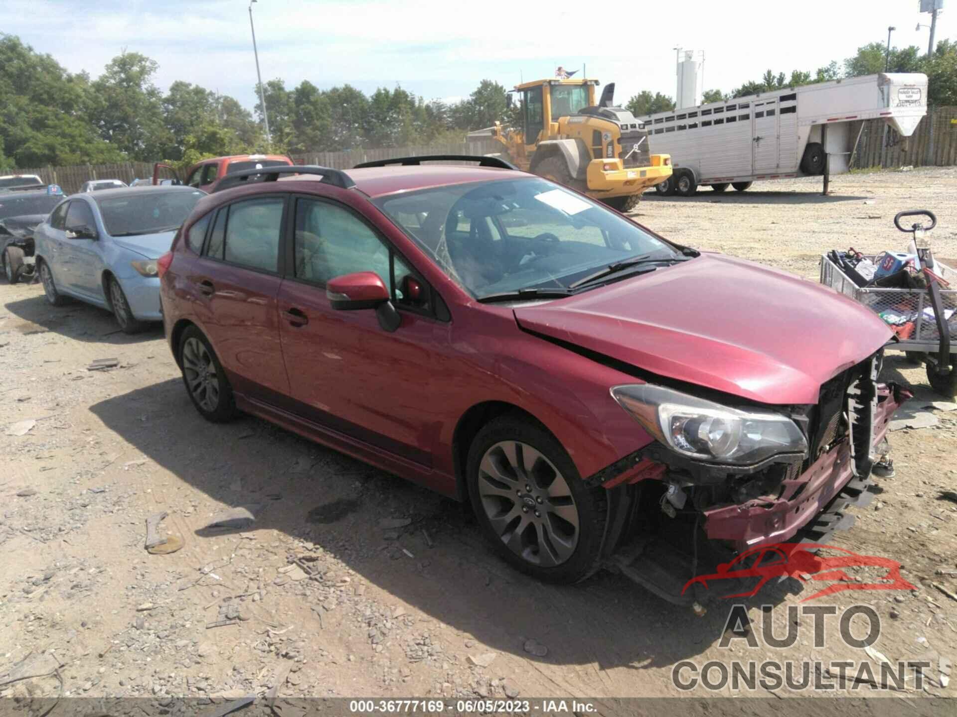 SUBARU IMPREZA WAGON 2015 - JF1GPAT61FH256308