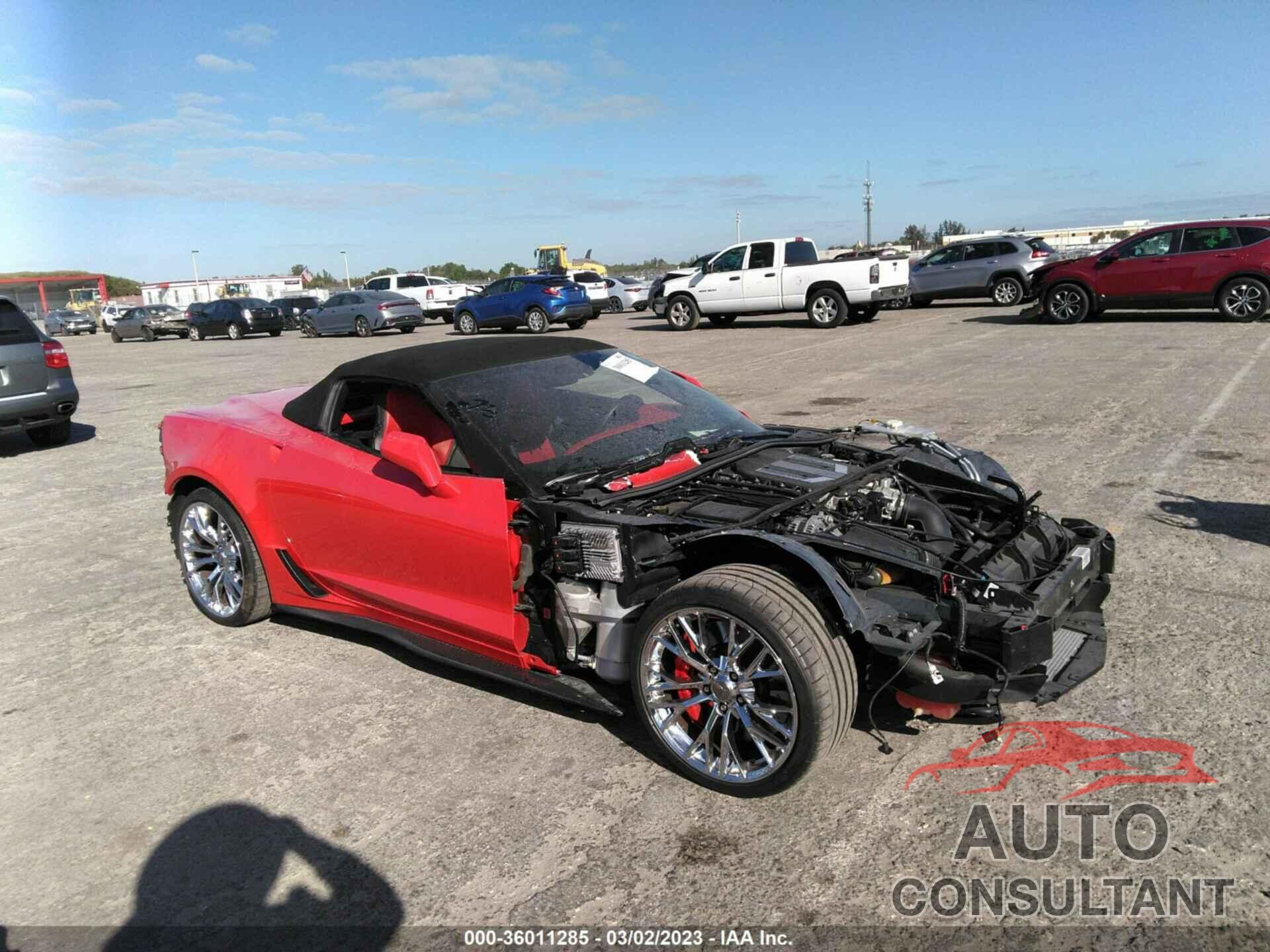 CHEVROLET CORVETTE 2016 - 1G1YS3D60G5604957