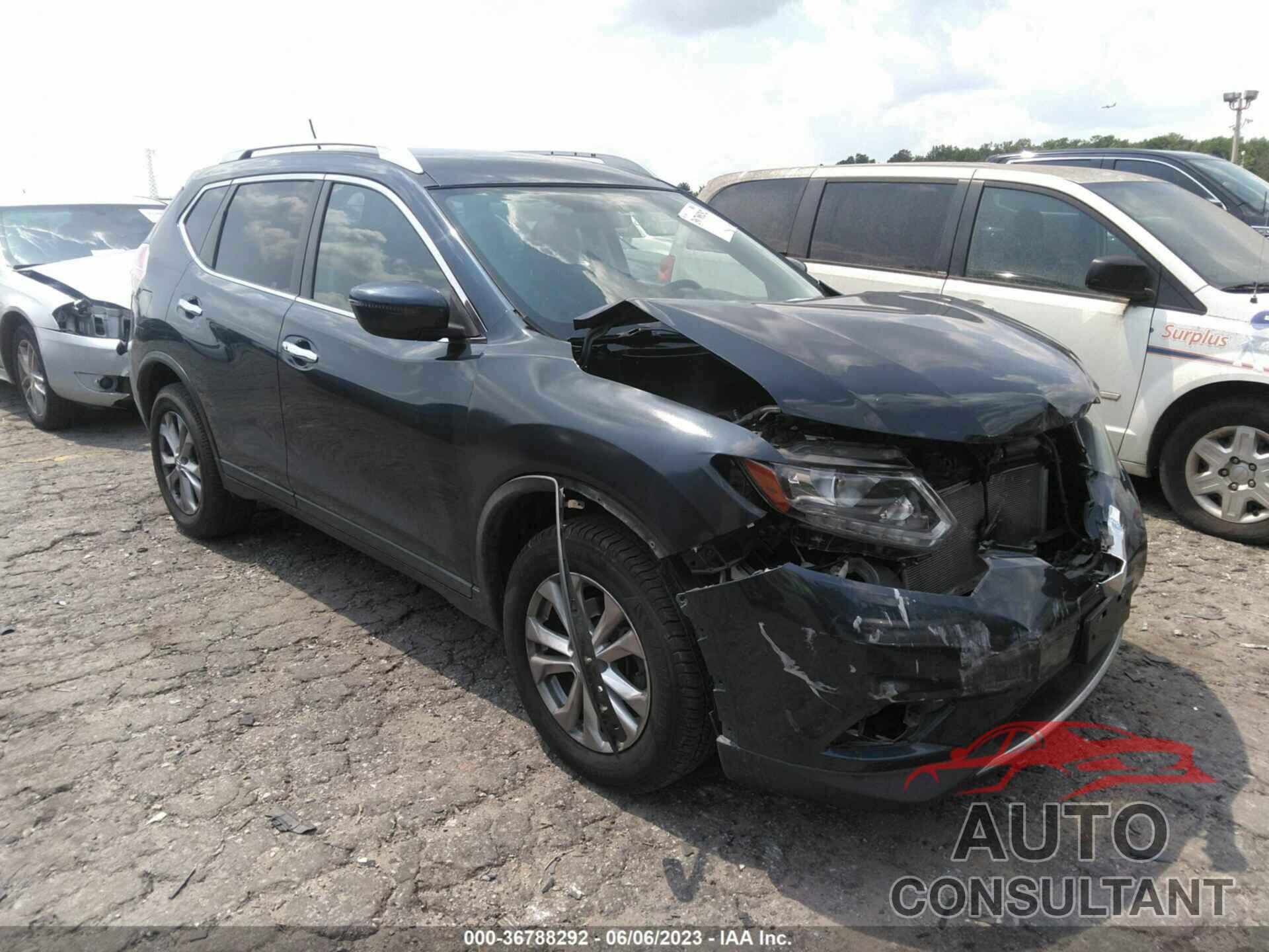 NISSAN ROGUE 2016 - KNMAT2MV4GP709271