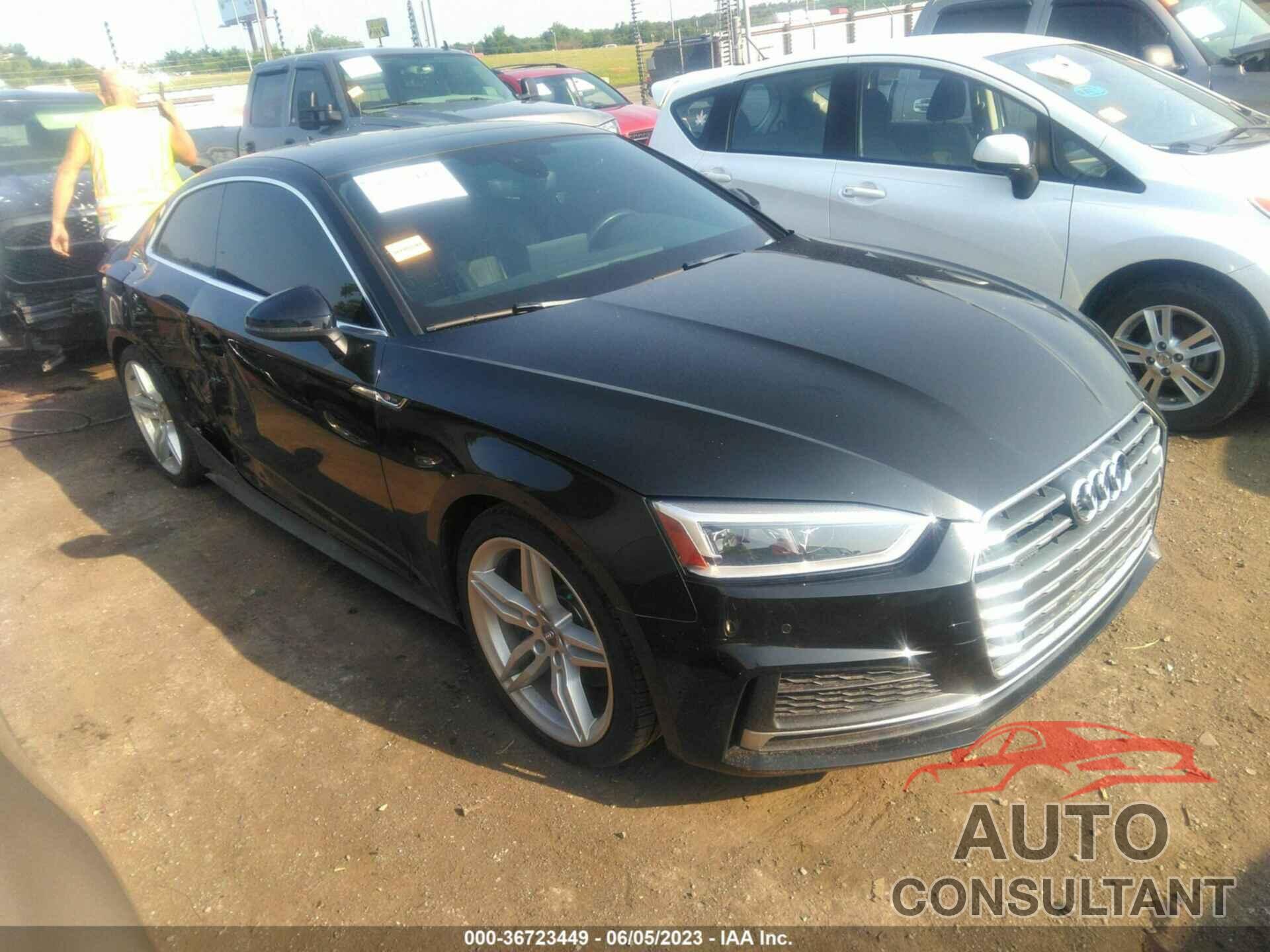 AUDI A5 COUPE 2018 - WAUTNAF53JA004463