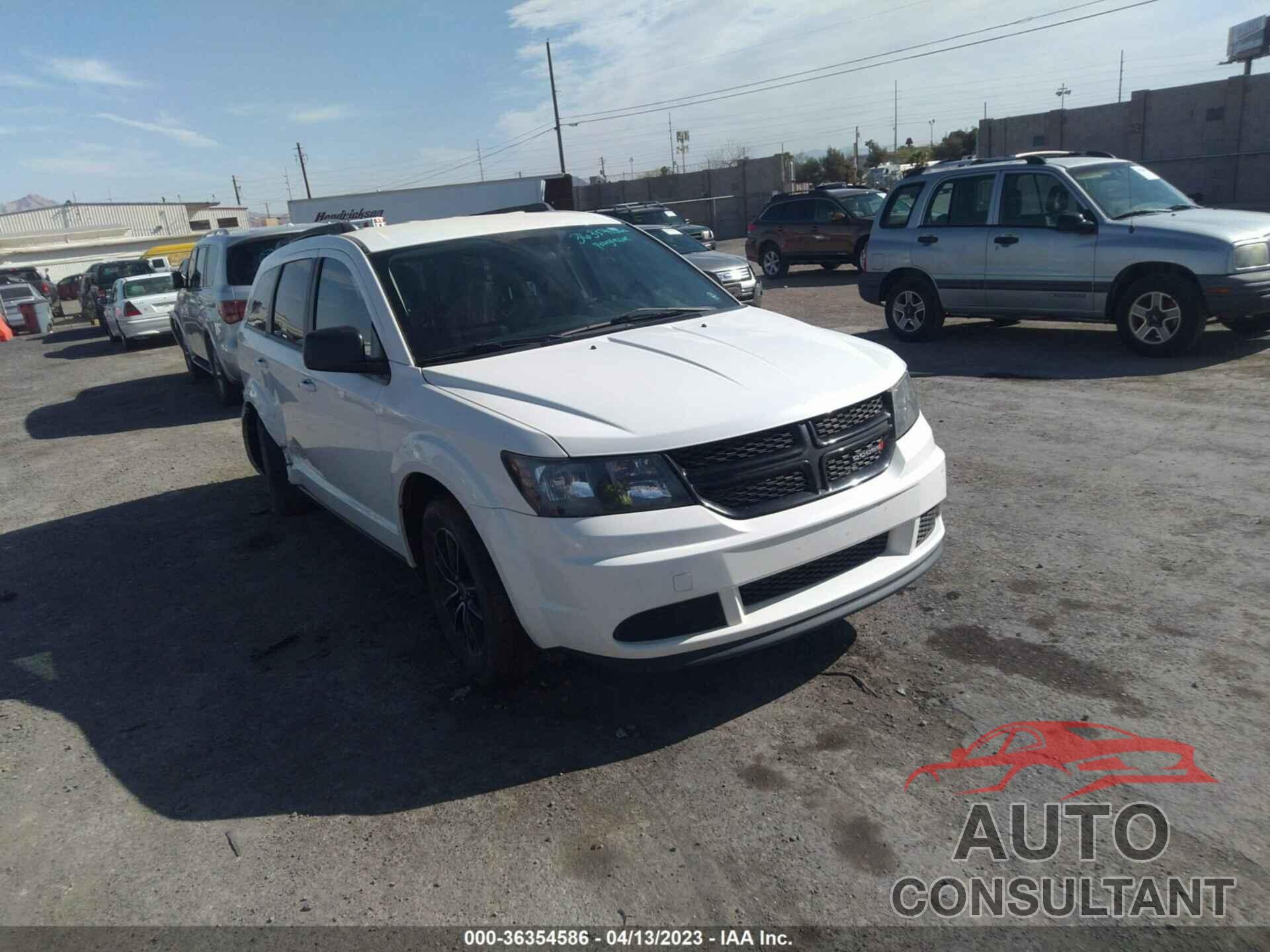 DODGE JOURNEY 2018 - 3C4PDCAB9JT208791