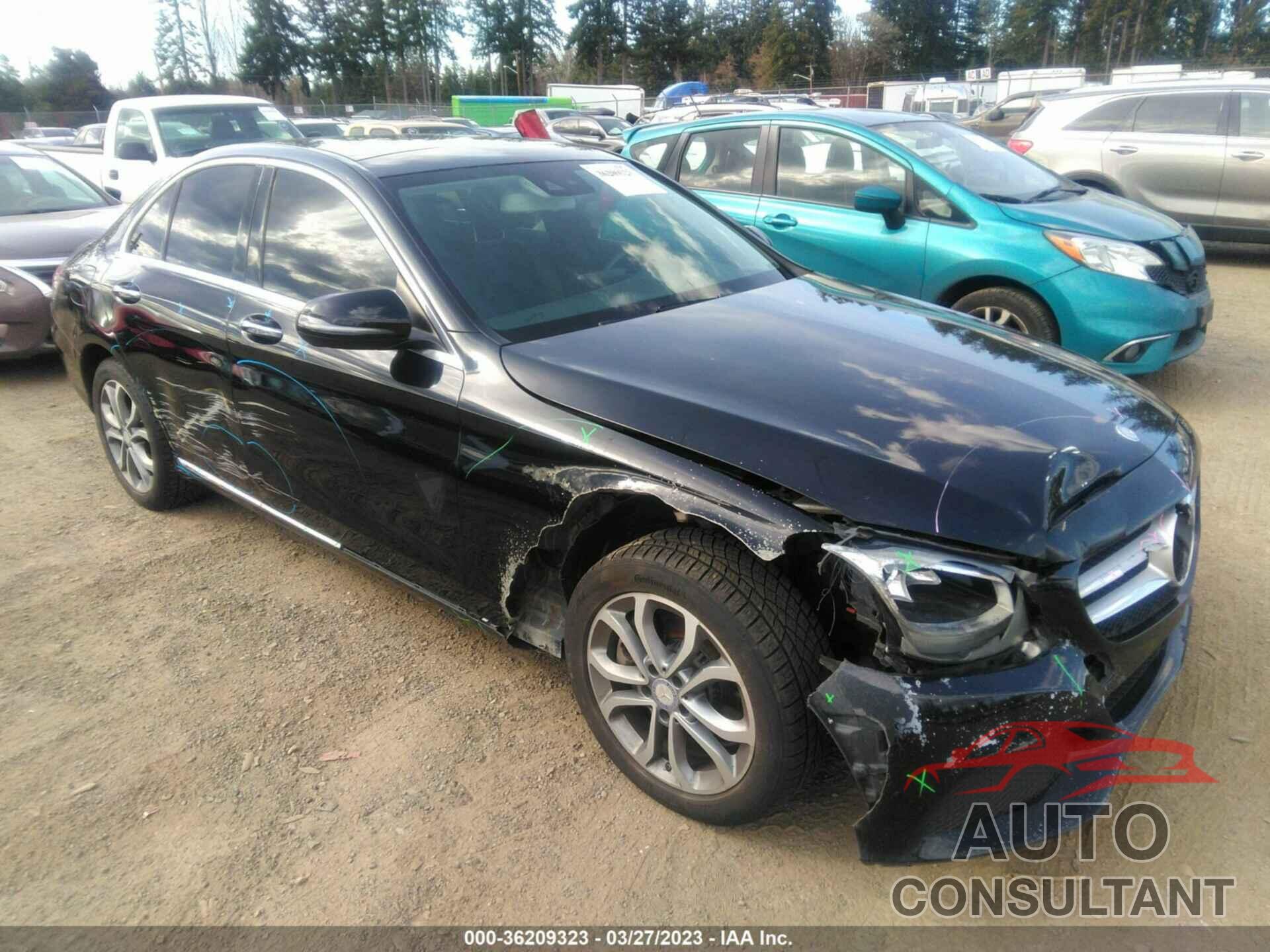 MERCEDES-BENZ C-CLASS 2017 - 55SWF4JB5HU195945