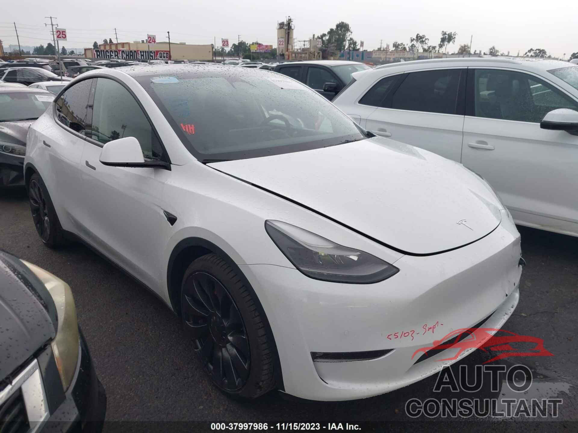 TESLA MODEL Y 2022 - 7SAYGDEF2NF494957