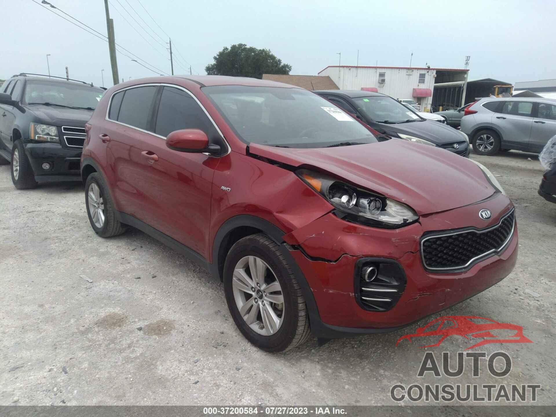 KIA SPORTAGE 2018 - KNDPMCAC1J7380701