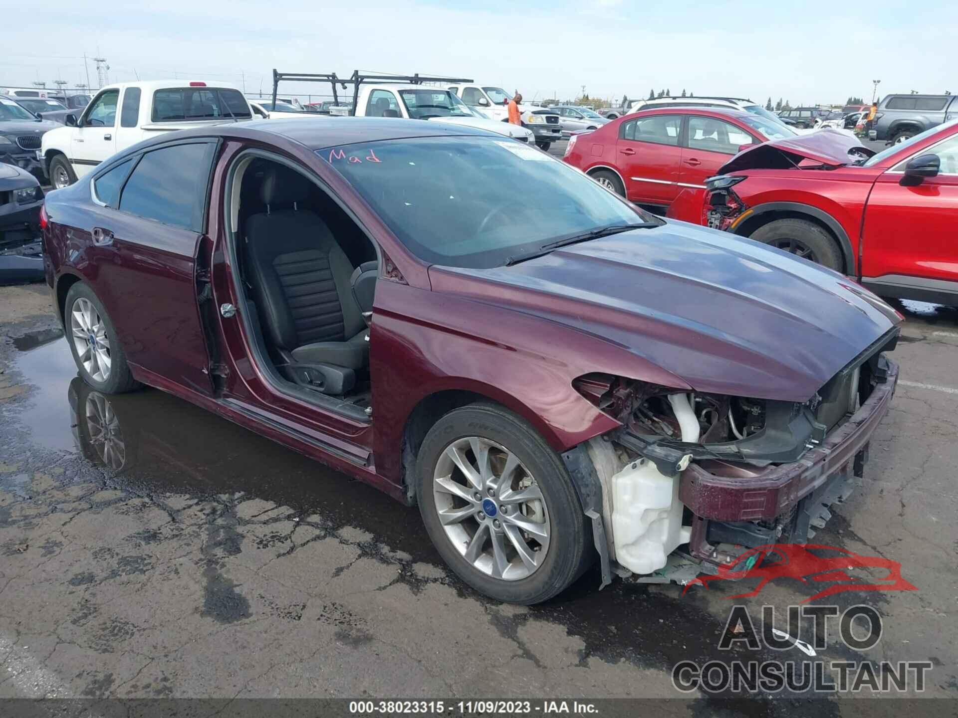 FORD FUSION 2017 - 3FA6P0HD3HR368560