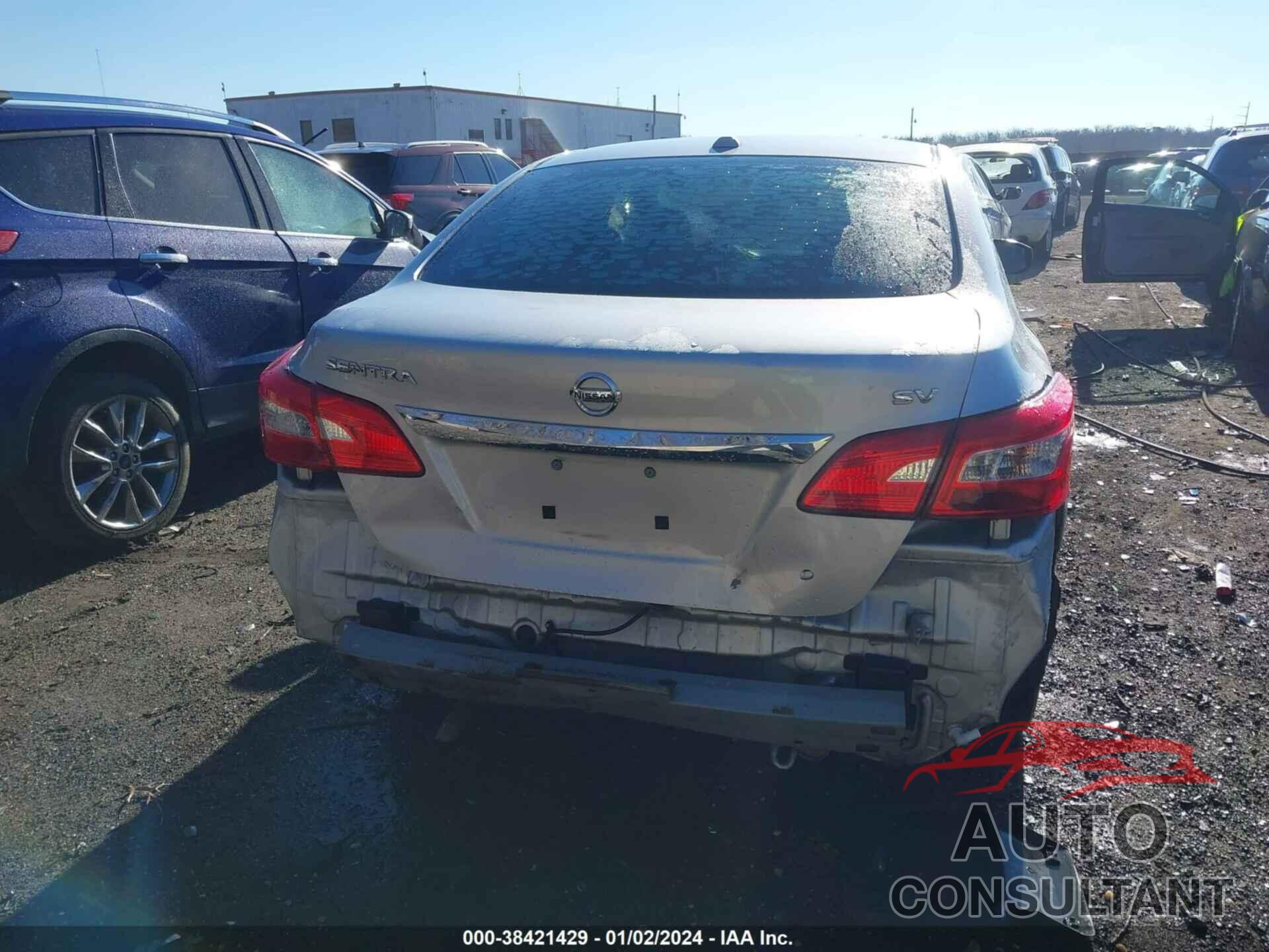 NISSAN SENTRA 2018 - 3N1AB7AP3JL622084