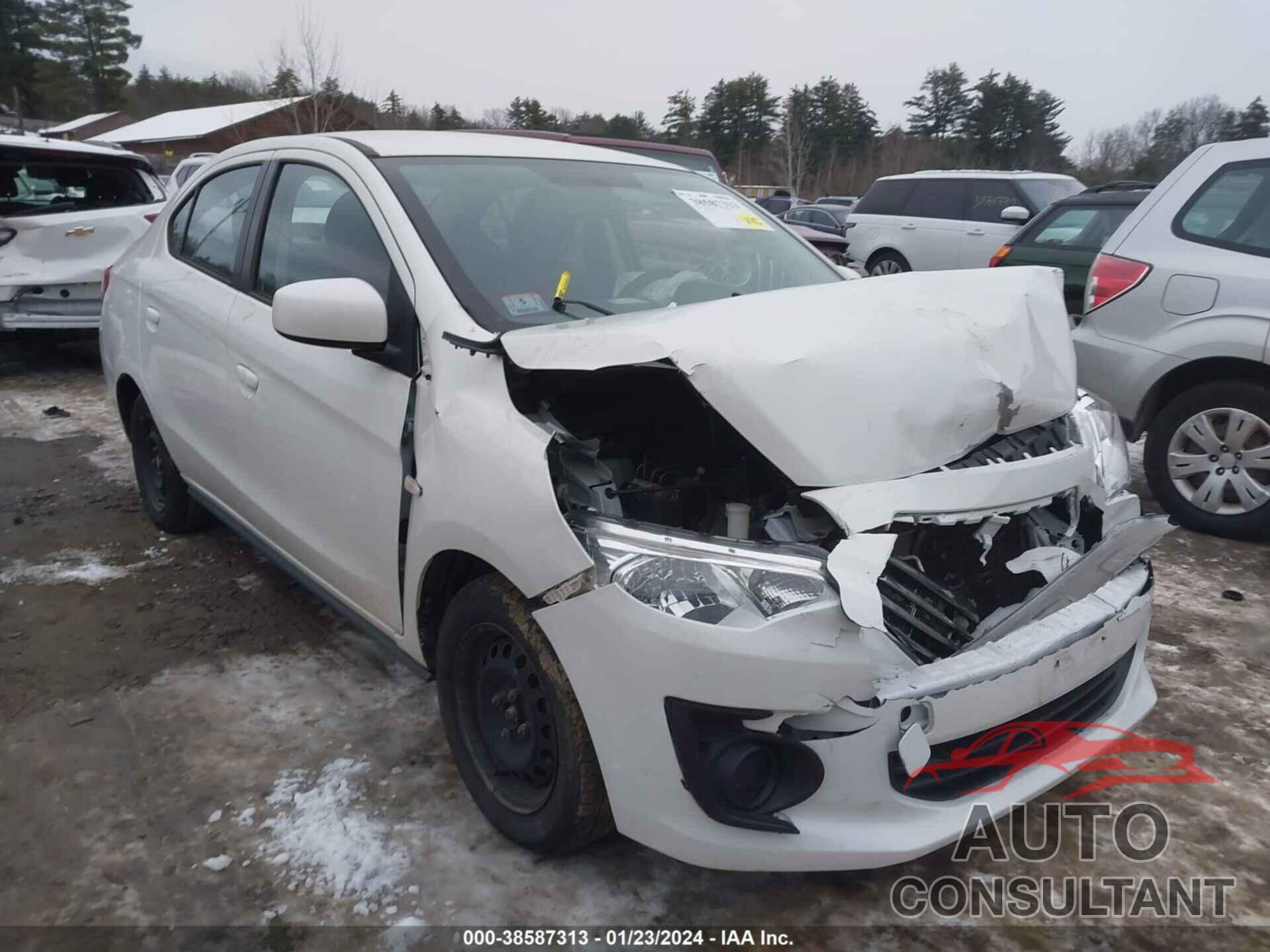 MITSUBISHI MIRAGE 2019 - ML32F3FJ3KHF08627