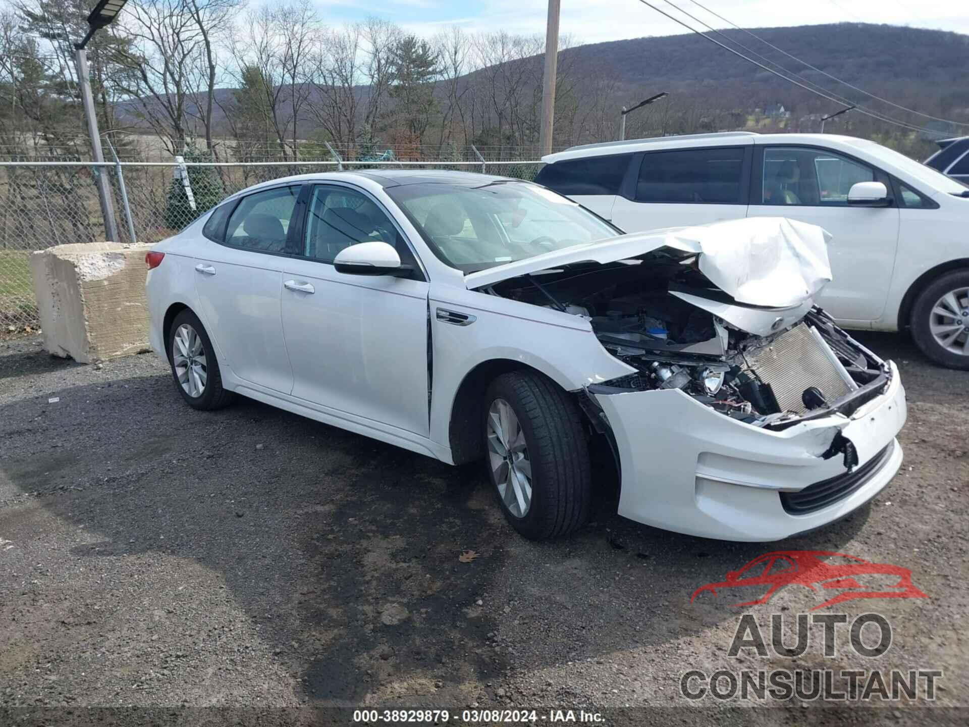 KIA OPTIMA 2018 - 5XXGU4L32JG246662