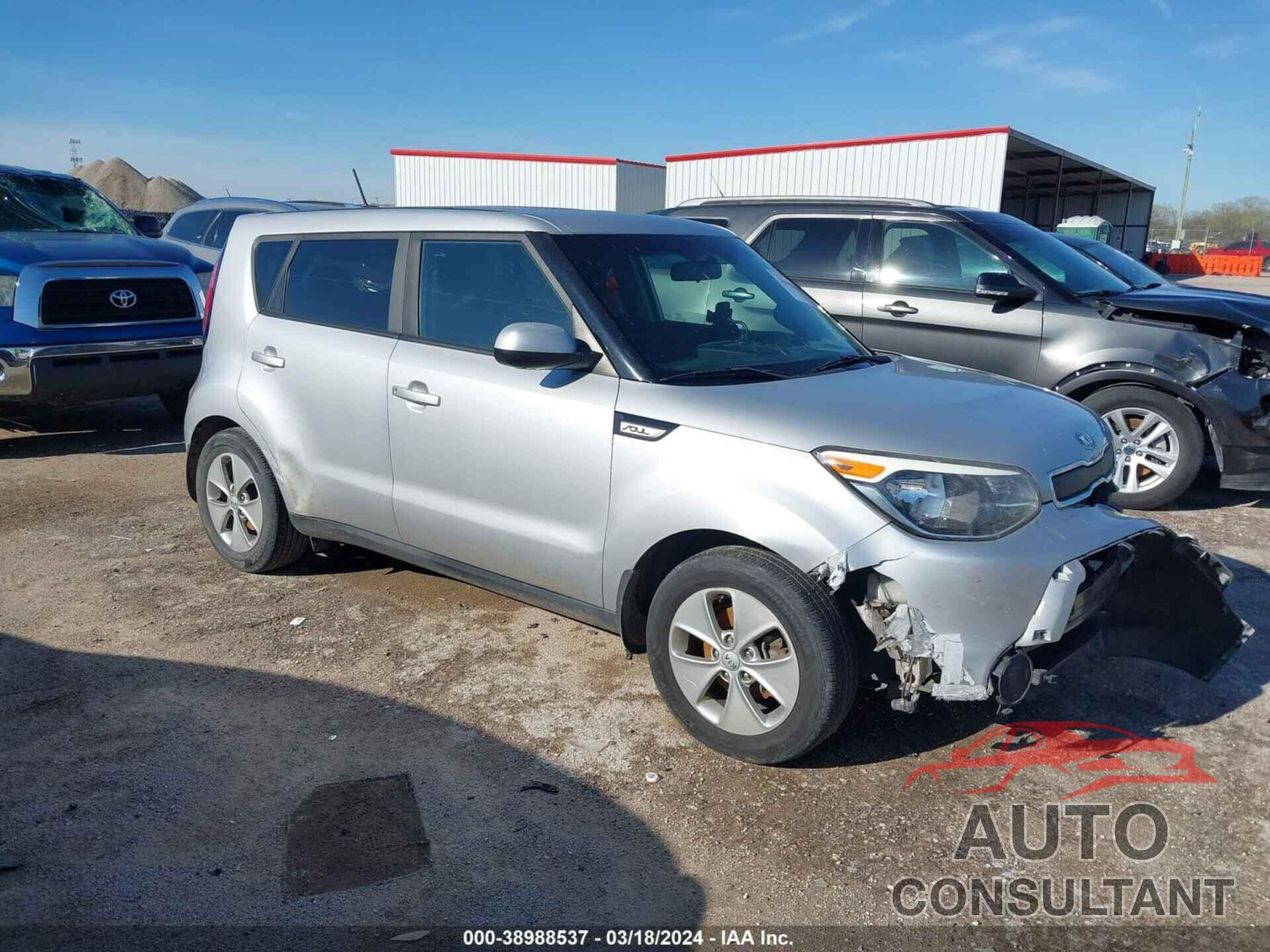 KIA SOUL 2016 - KNDJN2A24G7870806