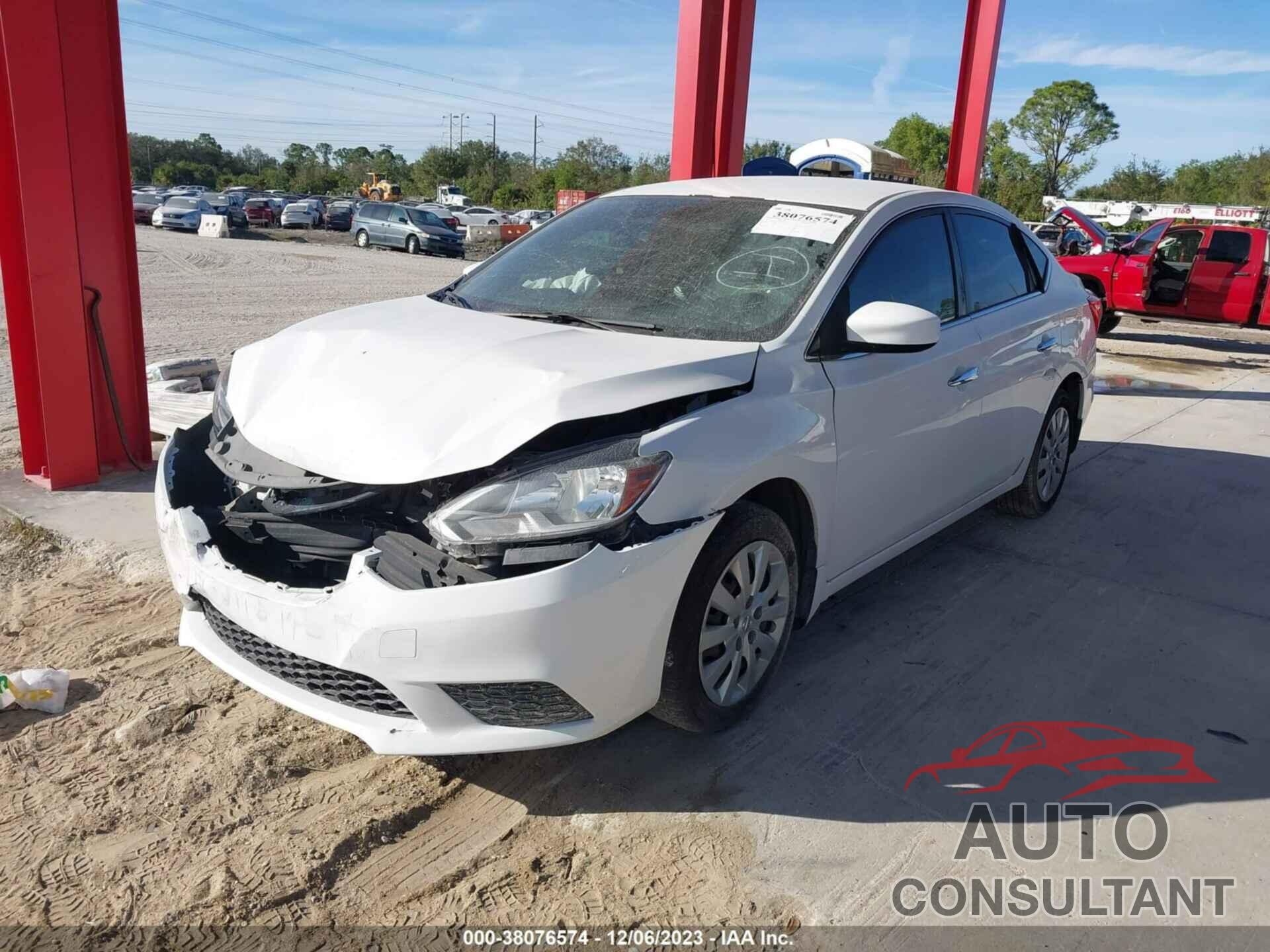 NISSAN SENTRA 2017 - 3N1AB7APXHY262924