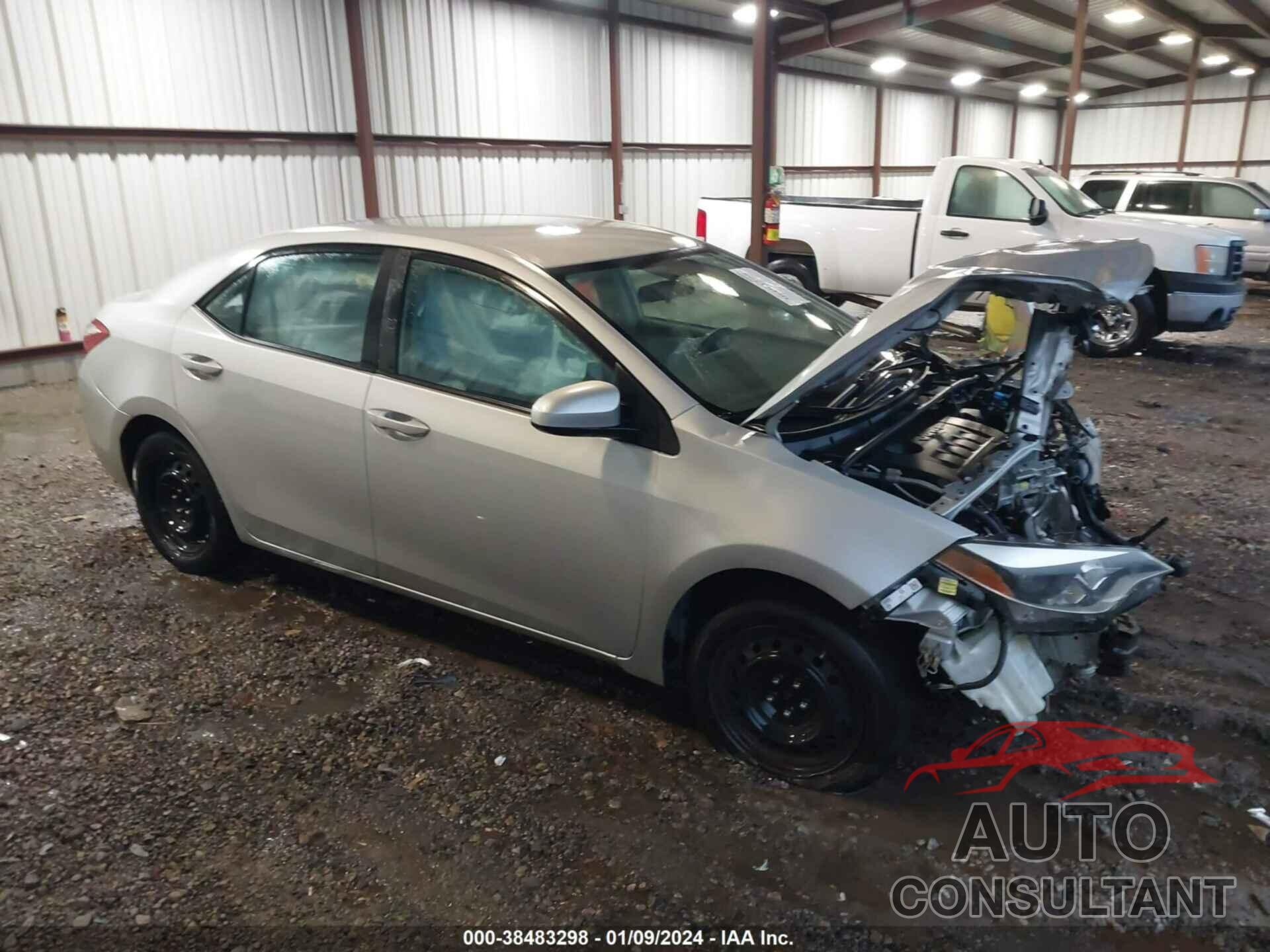 TOYOTA COROLLA 2016 - 2T1BURHE3GC602909