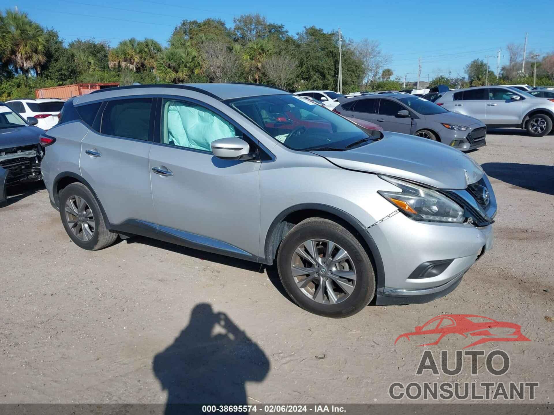 NISSAN MURANO 2018 - 5N1AZ2MG0JN102654