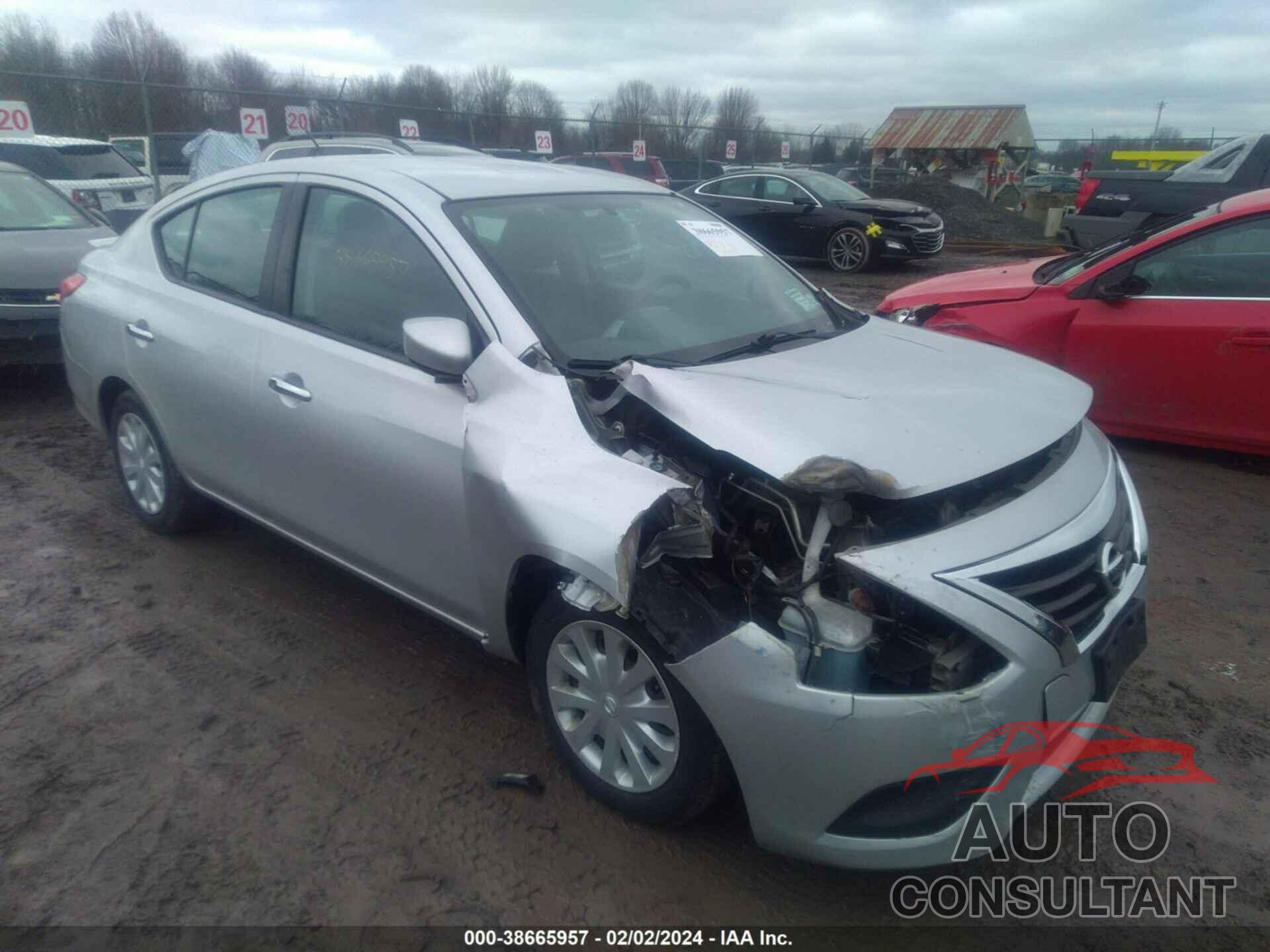 NISSAN VERSA 2016 - 3N1CN7APXGL899761