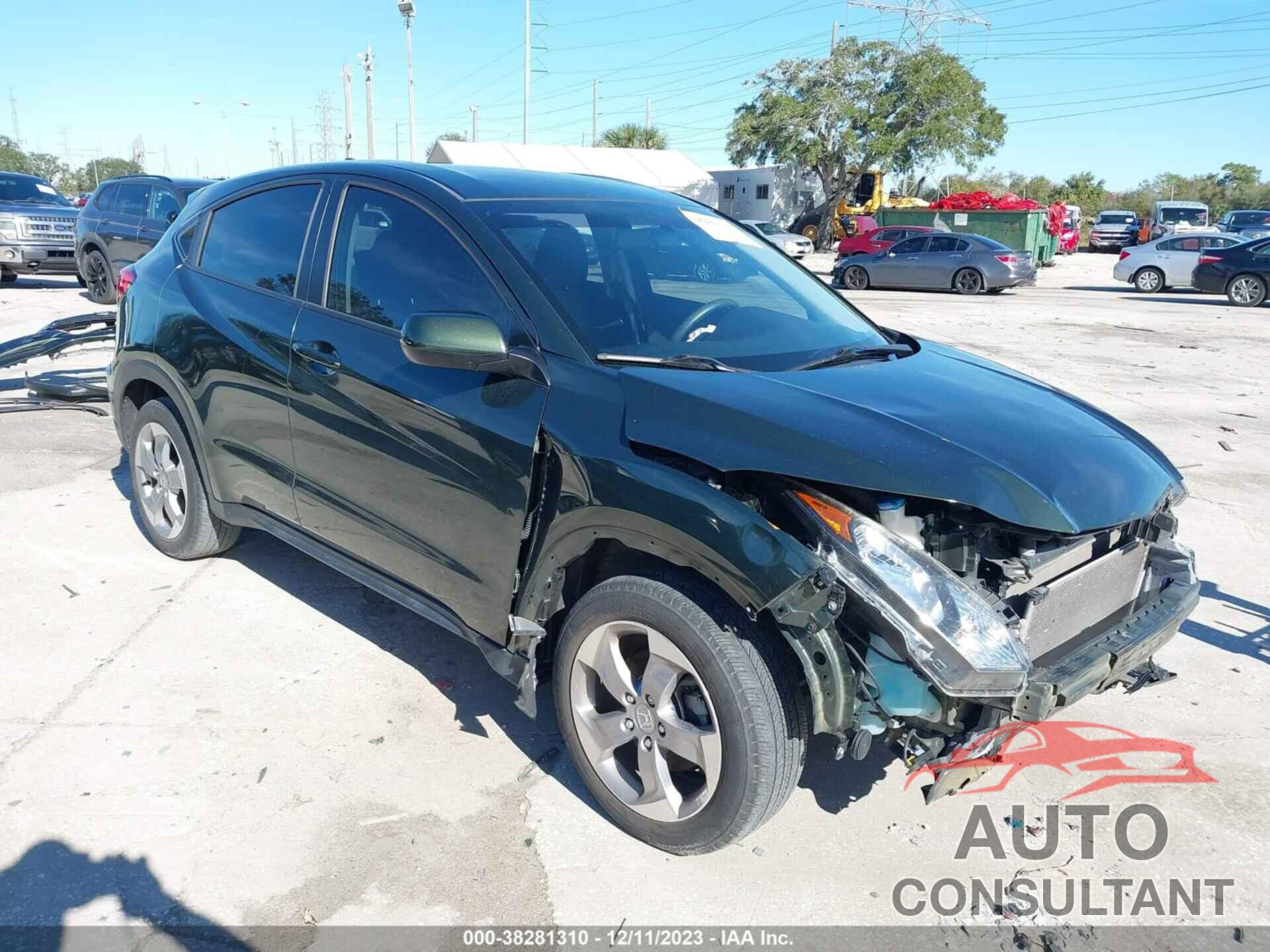 HONDA HR-V 2018 - 3CZRU5H38JM709159