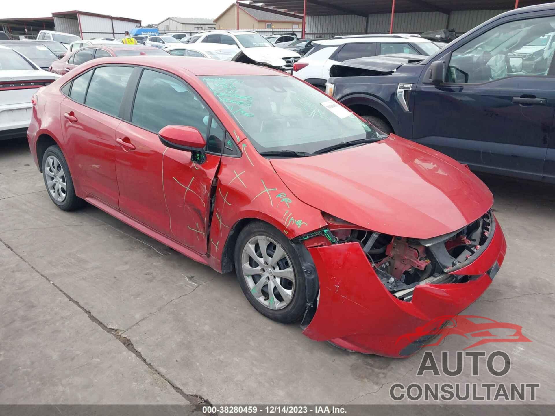 TOYOTA COROLLA 2021 - 5YFEPMAE6MP215350