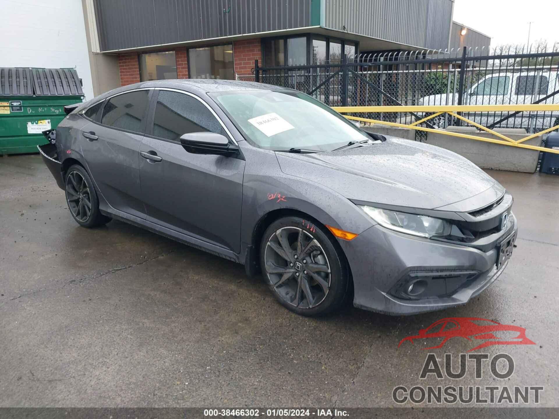 HONDA CIVIC 2019 - 19XFC2F89KE213484