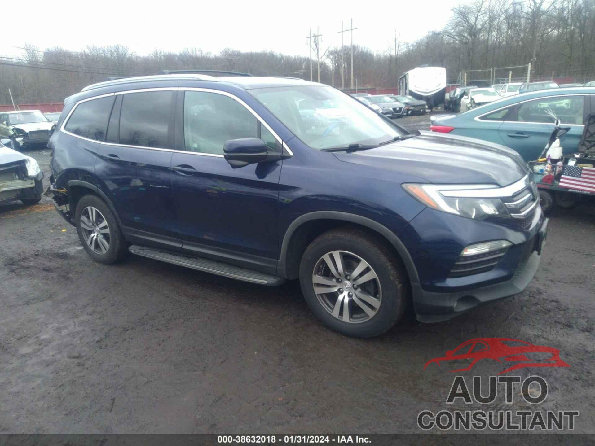 HONDA PILOT 2016 - 5FNYF6H64GB043457