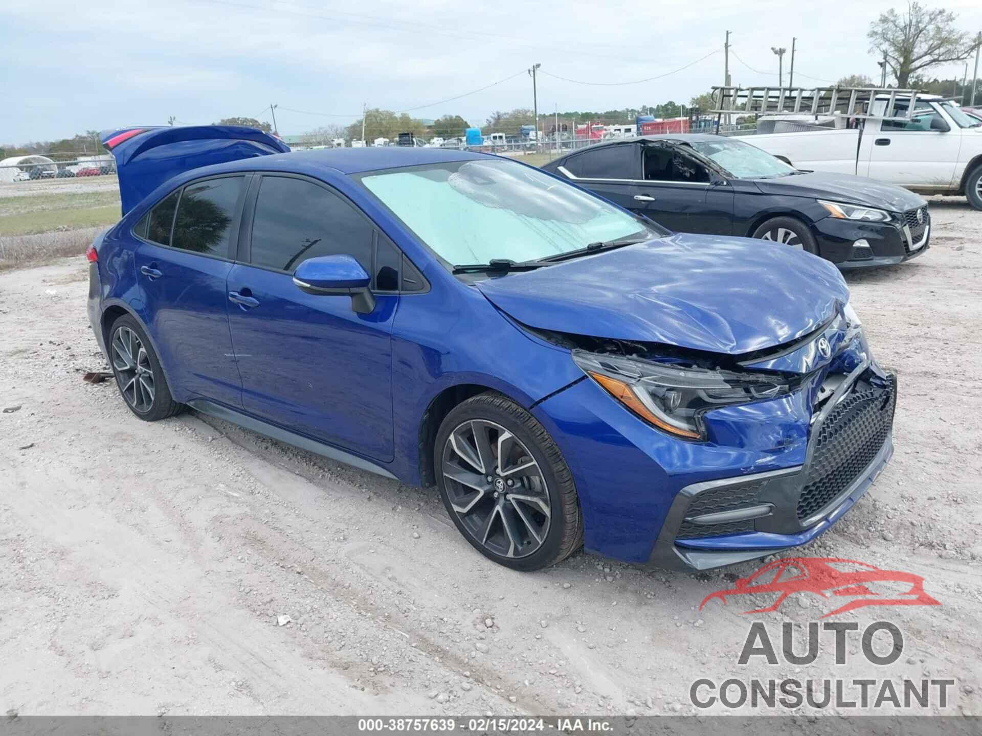 TOYOTA COROLLA 2021 - JTDS4MCE2MJ073916