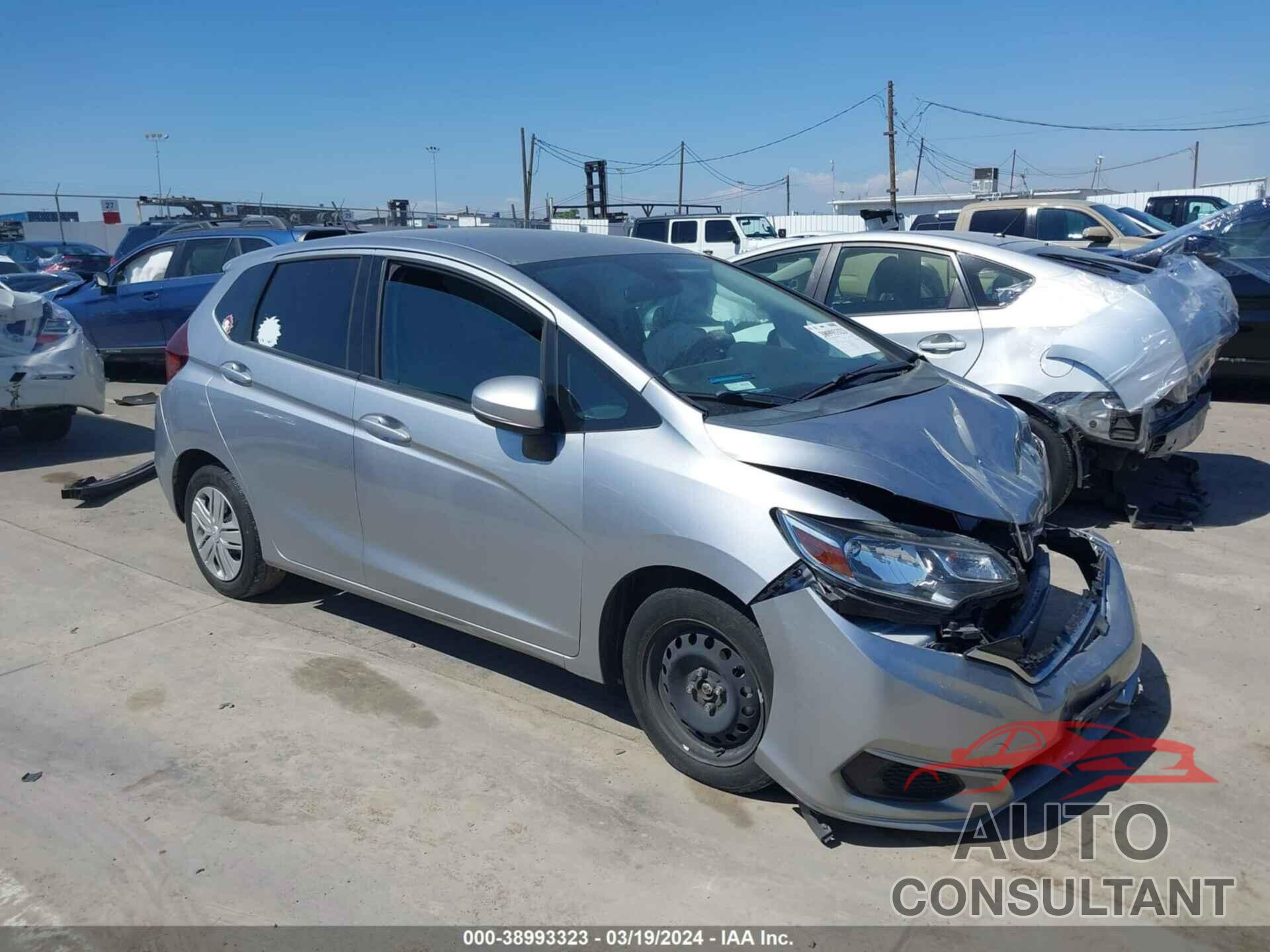 HONDA FIT 2019 - 3HGGK5H43KM737188