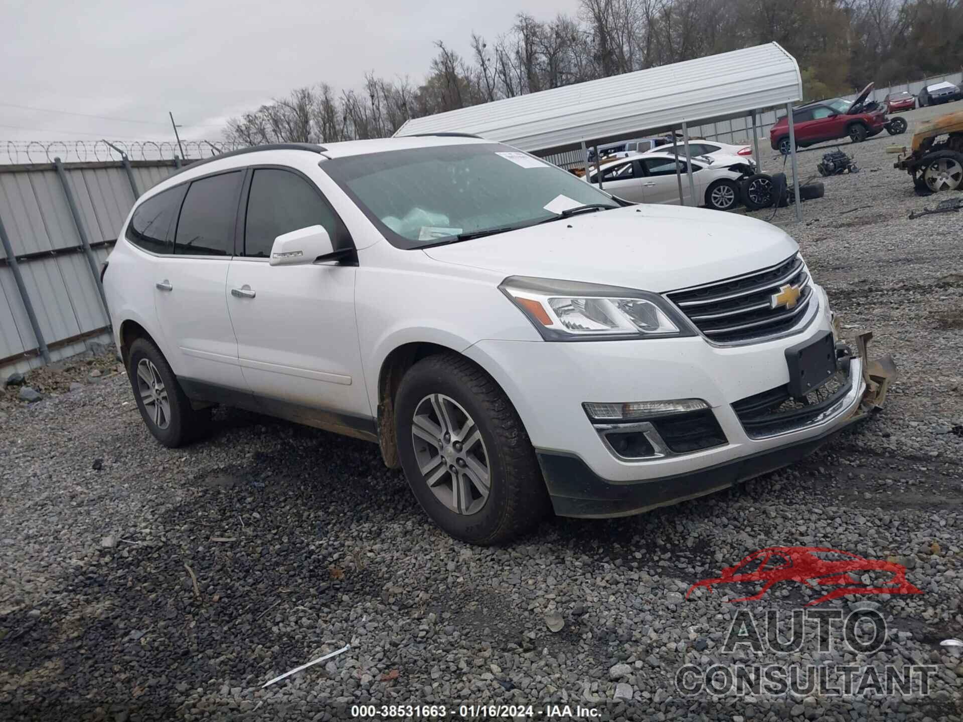 CHEVROLET TRAVERSE 2017 - 1GNKRHKD8HJ161626