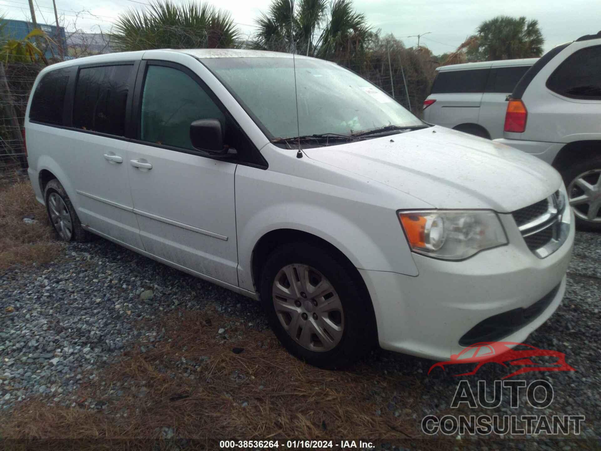 DODGE GRAND CARAVAN 2016 - 2C4RDGBG9GR284906